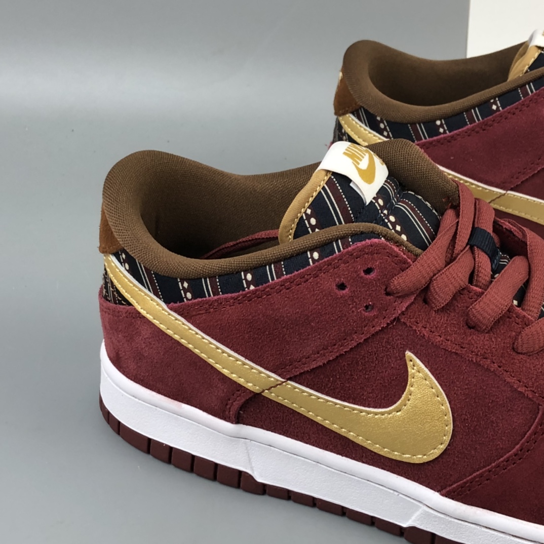 270 Nike Dunk Low Pro SB 联名扣篮系列复古低帮休闲运动滑板板鞋 小上海 304292-672
