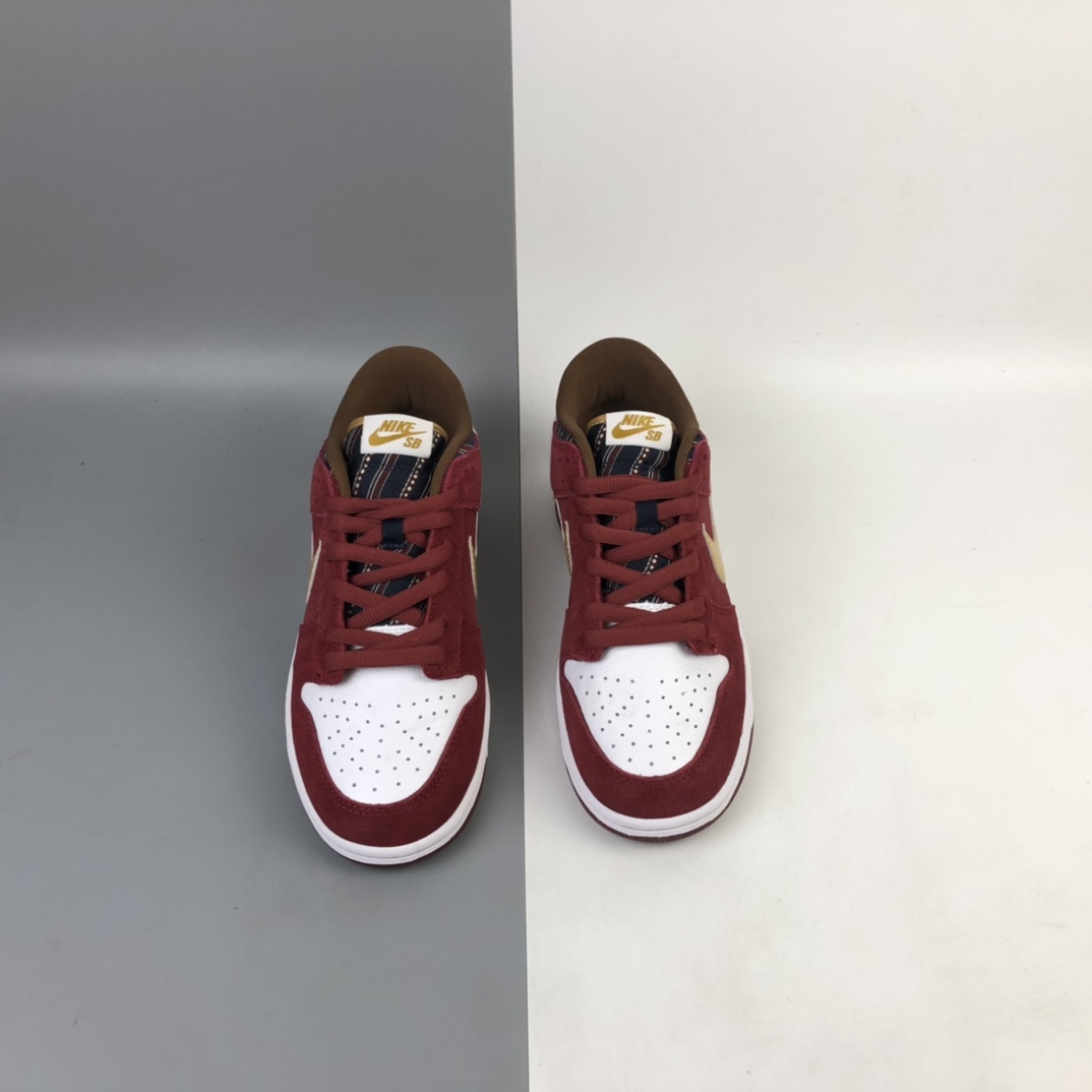 270 Nike Dunk Low Pro SB 联名扣篮系列复古低帮休闲运动滑板板鞋 小上海 304292-672