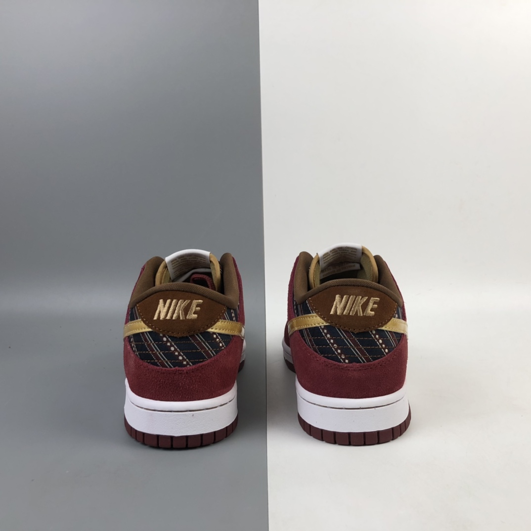 270 Nike Dunk Low Pro SB 联名扣篮系列复古低帮休闲运动滑板板鞋 小上海 304292-672