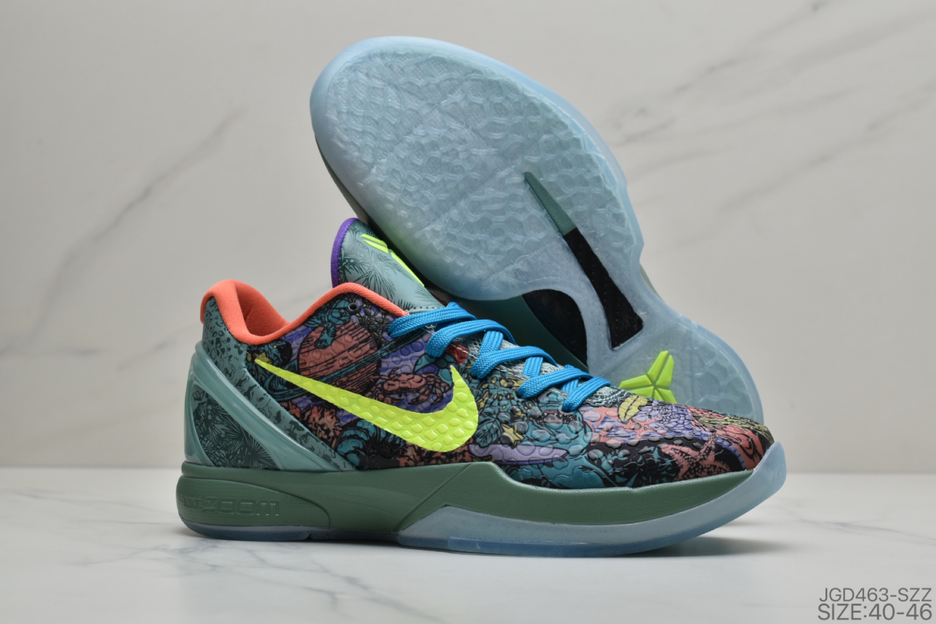 180 公司级耐克Nike Kobe6 Protro 曼巴首发专业实战篮球鞋Kobe 6 EricA var