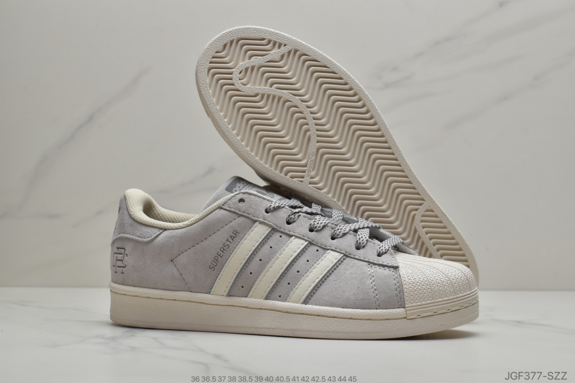 185 公司级三叶草Adidas Superstar x Reigning Champion 冠军联名板鞋BS0911