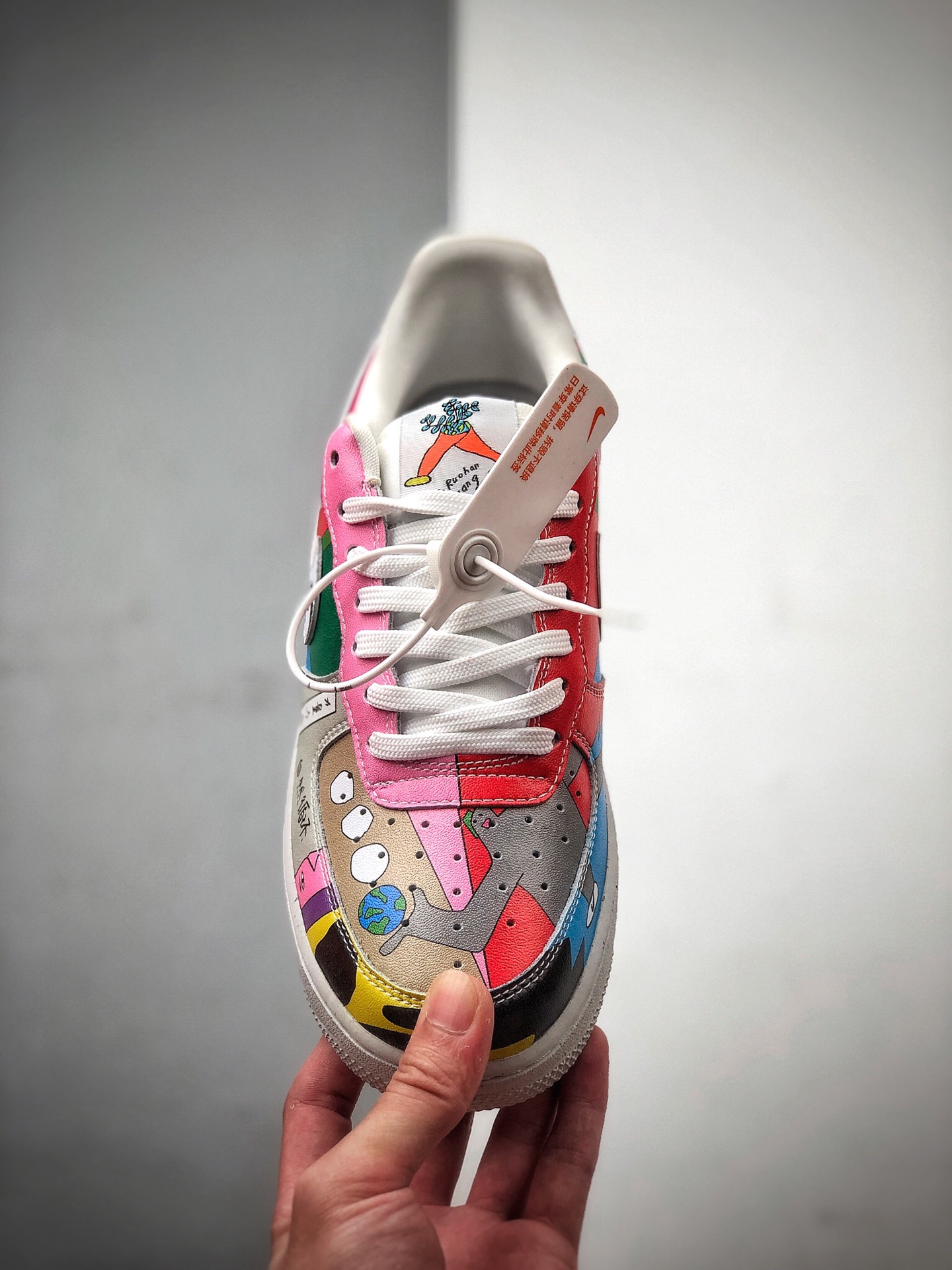 250 公司级 Ruohan Wang x Nike Air Force 1 Low（2020）华人艺术家联名 CZ3990-900