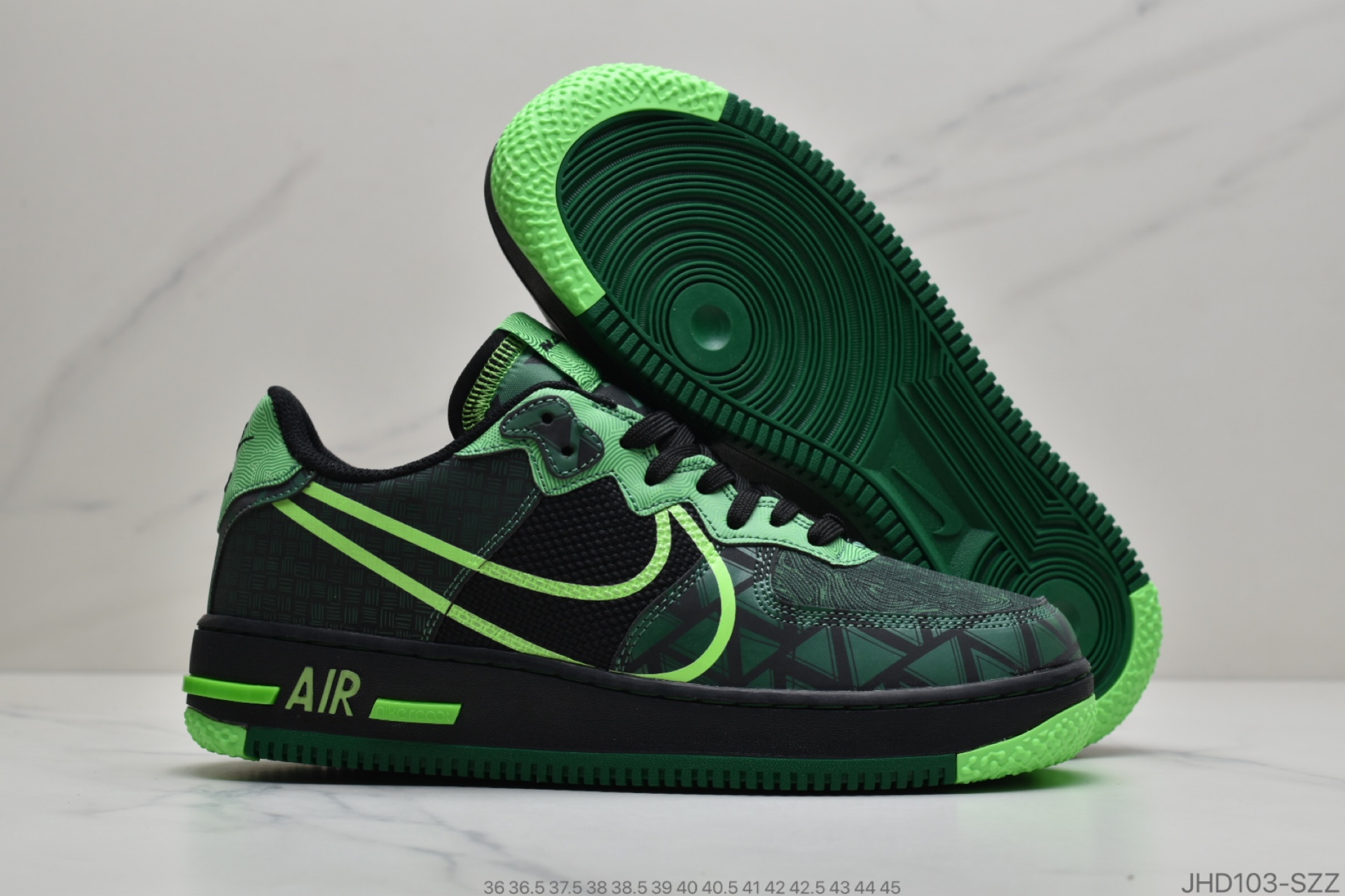 190 公司级耐克Nike Air Force 1 Low 3M反光 空军一号低帮 CW3913-001