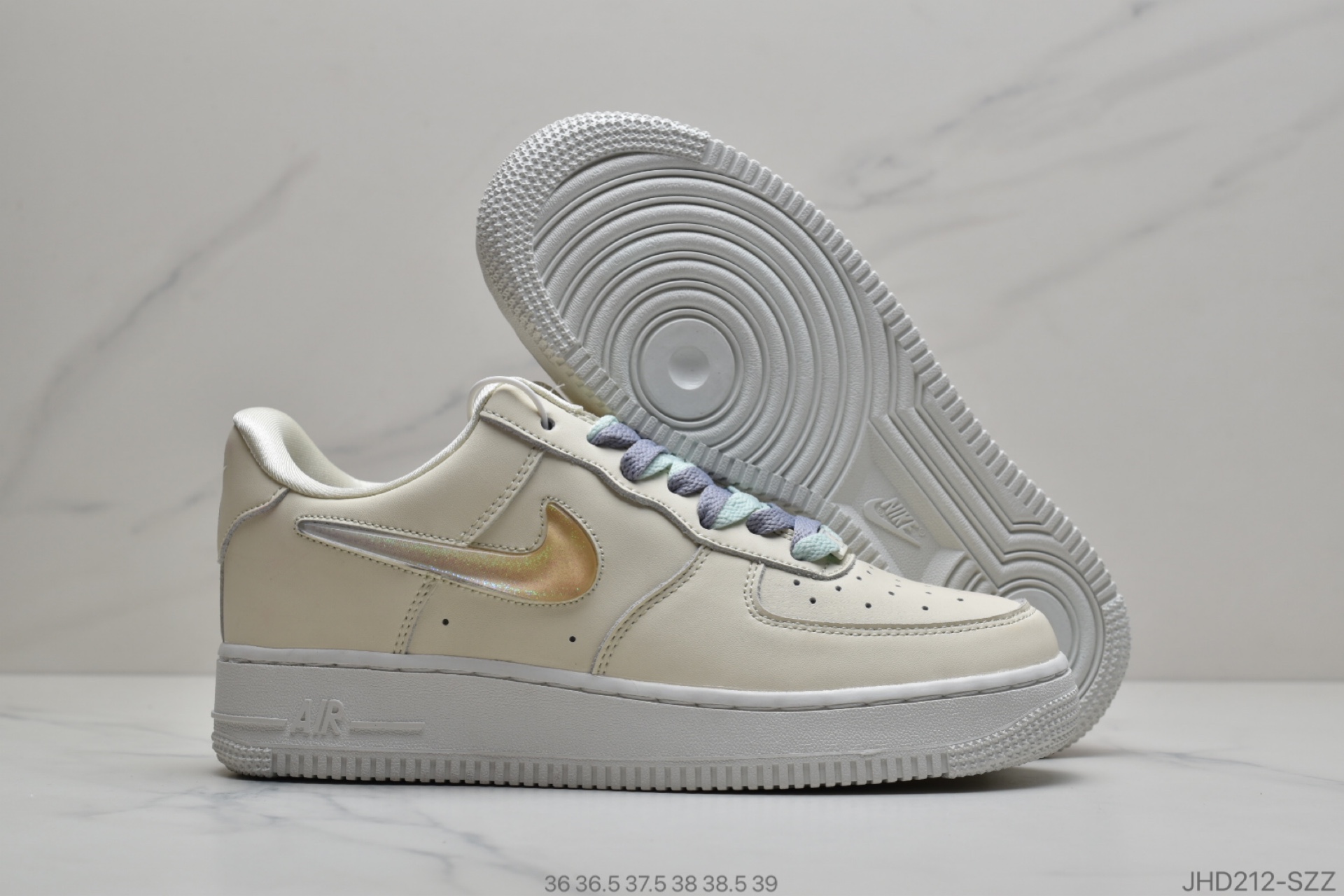 190 公司级耐克Nike Air Force 1 Low '07 SE PRM 女神鸳鸯粉+冰番石榴果冻渐变色 AH6827-108
