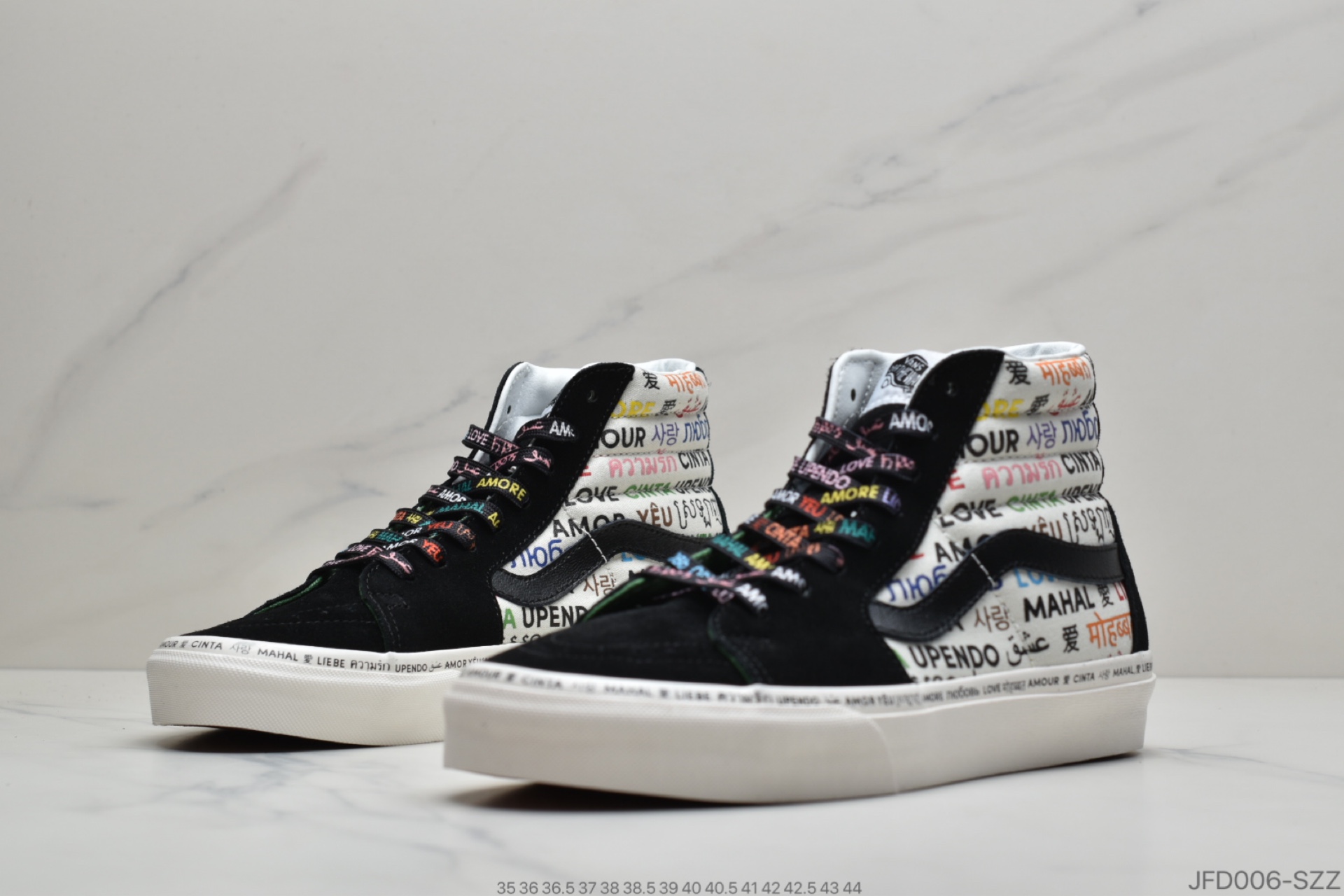 170 公司级Vans  Vault Sk8-Hi Love 骄傲月 限定高帮板鞋 VN0A4CS5W43