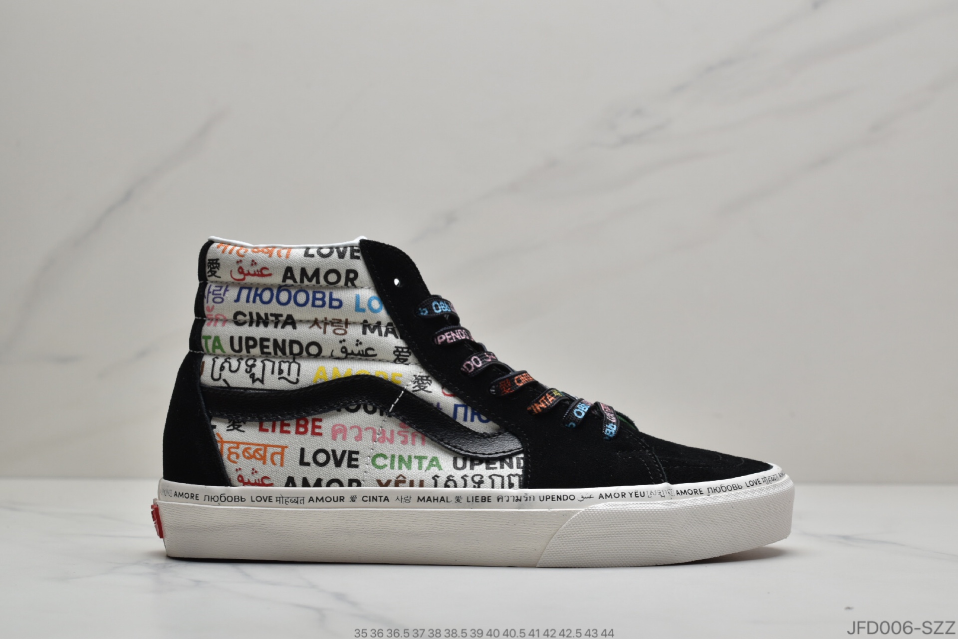170 公司级Vans  Vault Sk8-Hi Love 骄傲月 限定高帮板鞋 VN0A4CS5W43