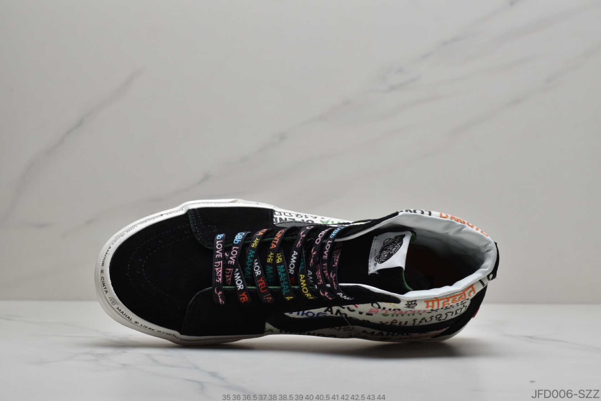 170 公司级Vans  Vault Sk8-Hi Love 骄傲月 限定高帮板鞋 VN0A4CS5W43