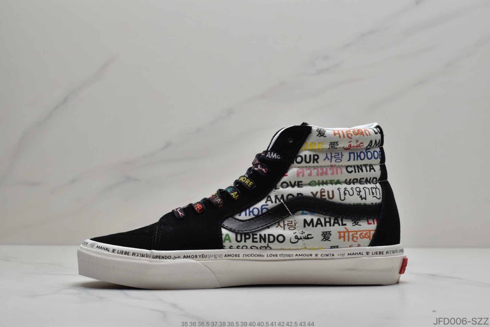 170 公司级Vans  Vault Sk8-Hi Love 骄傲月 限定高帮板鞋 VN0A4CS5W43