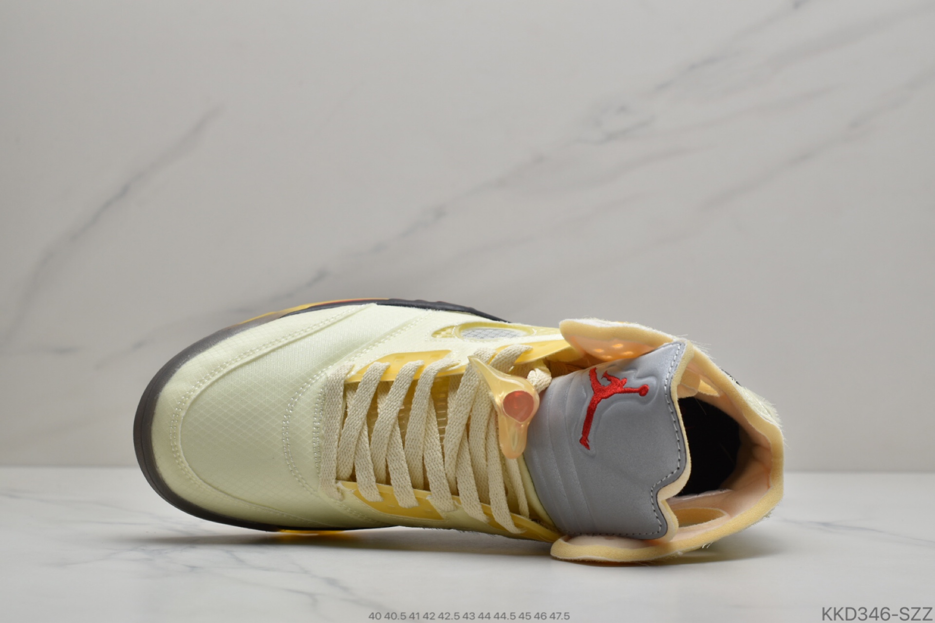 480 公司级OFF-WHITE x Air Jordan 5 “Sail”AJ5这款 Sail 帆白配色采用了米白色调贯穿DH8565-100