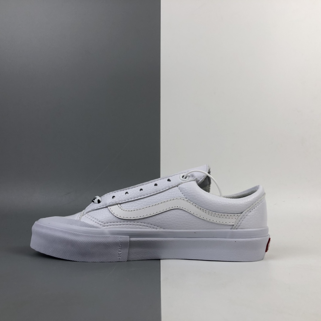 160 Vans Style 36 Pro 全新半月包头杀人鲸联名全皮质滑板鞋 VN0A4U3F03S