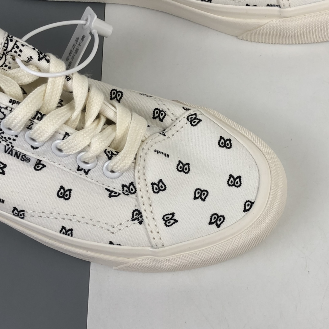 150 Vans x Rhude 联名合作推出Paisüxitley 图案“腰果花”系列低帮板鞋 VN0A3TKCUSE