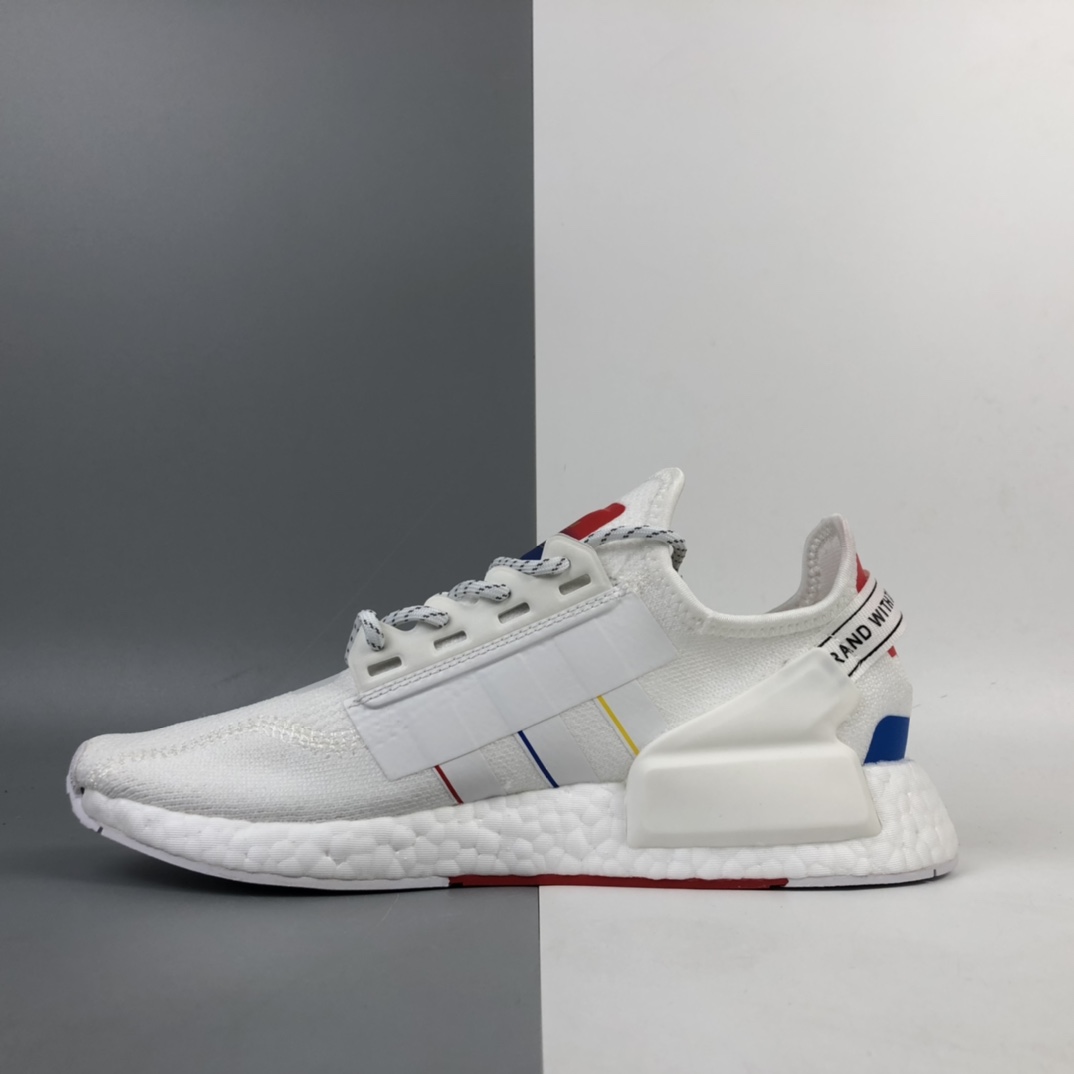 200 Adidas NMD Boost 阿迪达斯爆米花超弹中底 针织网面休闲跑鞋 FY1439
