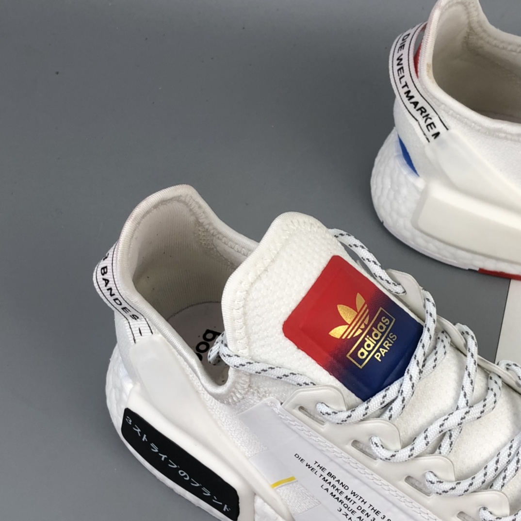 200 Adidas NMD Boost 阿迪达斯爆米花超弹中底 针织网面休闲跑鞋 FY1439