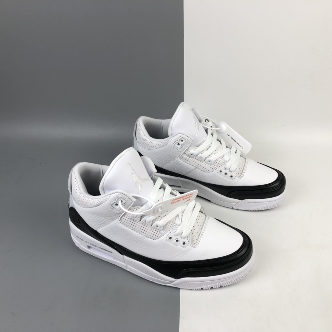 420 Fragment Design x Air Jordan 3 AJ3 乔3 藤原浩 闪电联名 DA3595-100