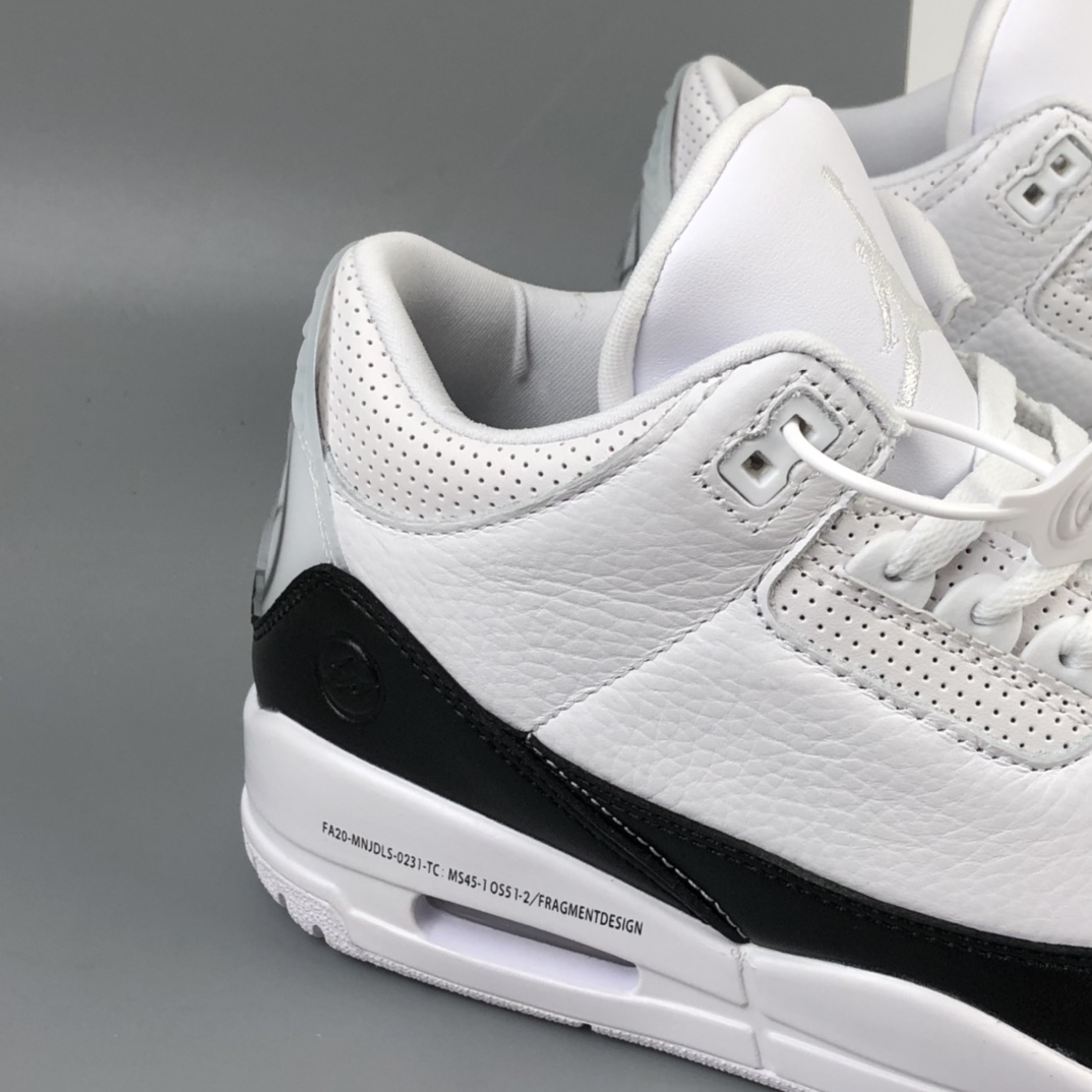 420 Fragment Design x Air Jordan 3 AJ3 乔3 藤原浩 闪电联名 DA3595-100