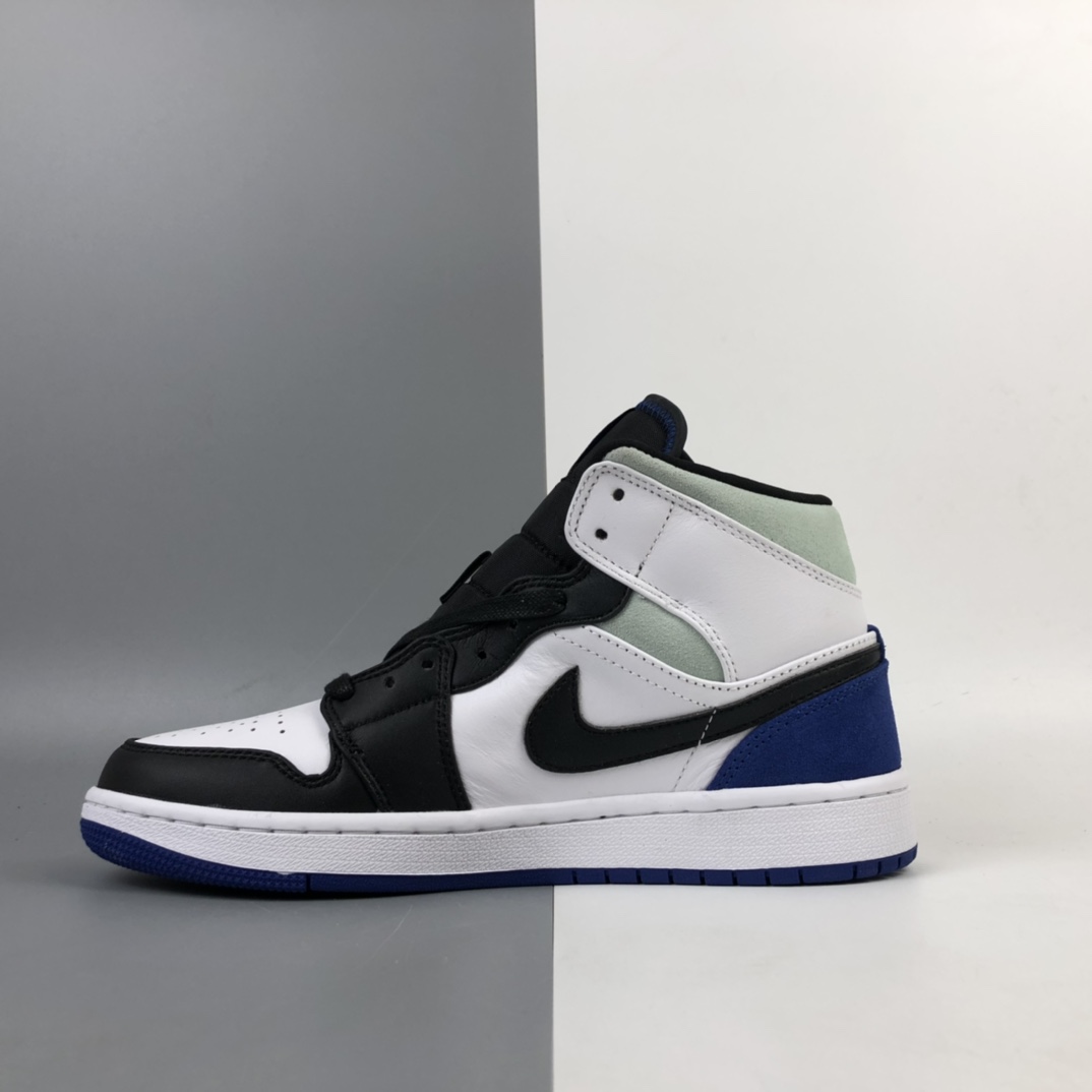 250 Air Jordan 1 Mid AJ1乔丹一代中帮经典复古文化休闲运动篮球鞋 脏粉涂鸦 852542-102