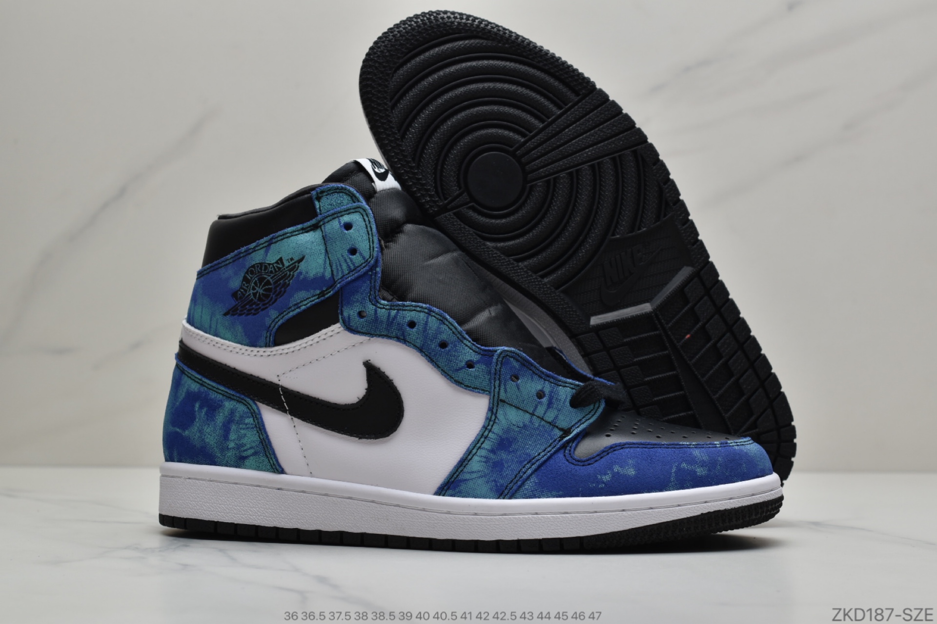 270 公司级 乔丹Air Jordan 1 High OG “Tie-Dye”扎染 CD0461-100