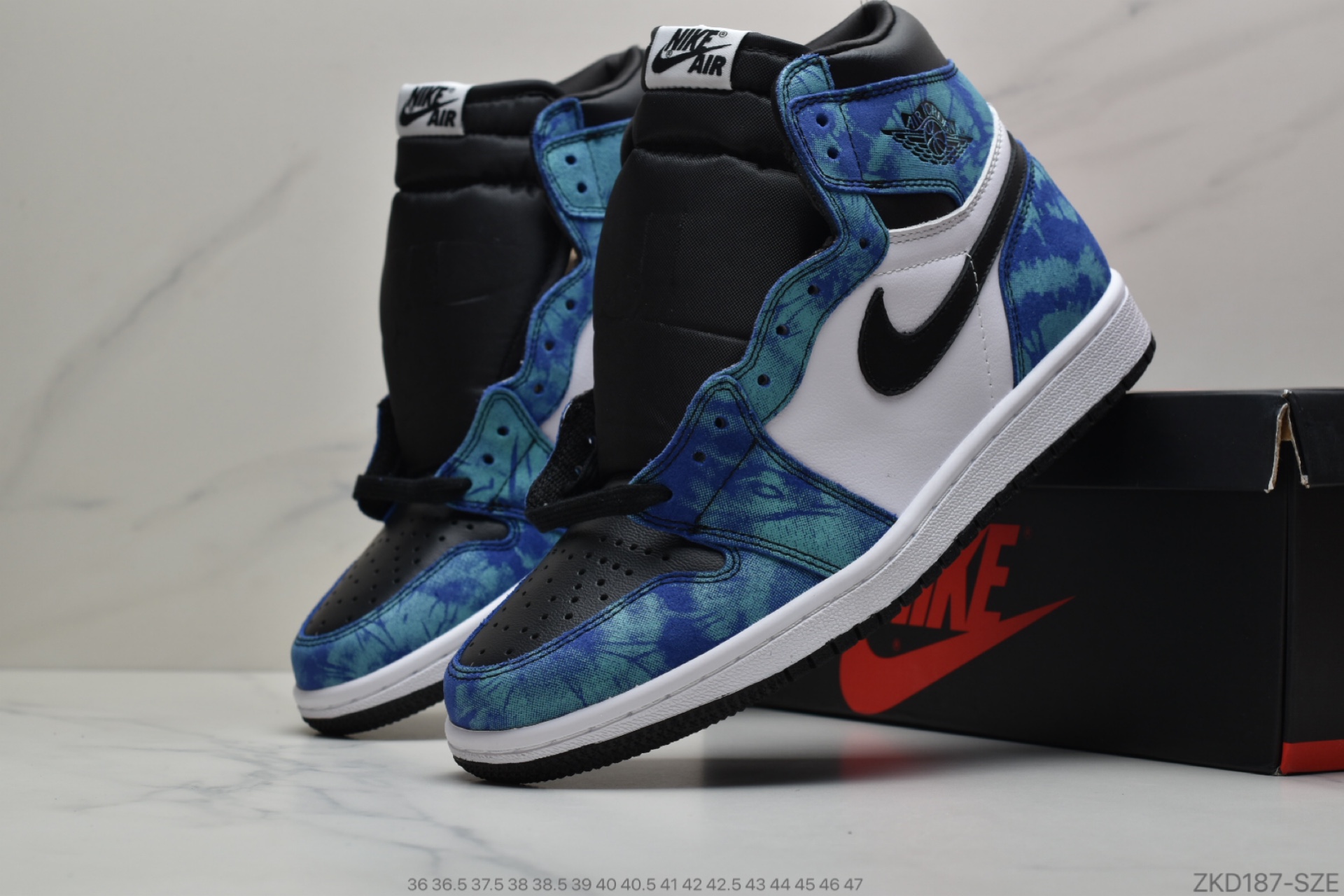 270 公司级 乔丹Air Jordan 1 High OG “Tie-Dye”扎染 CD0461-100