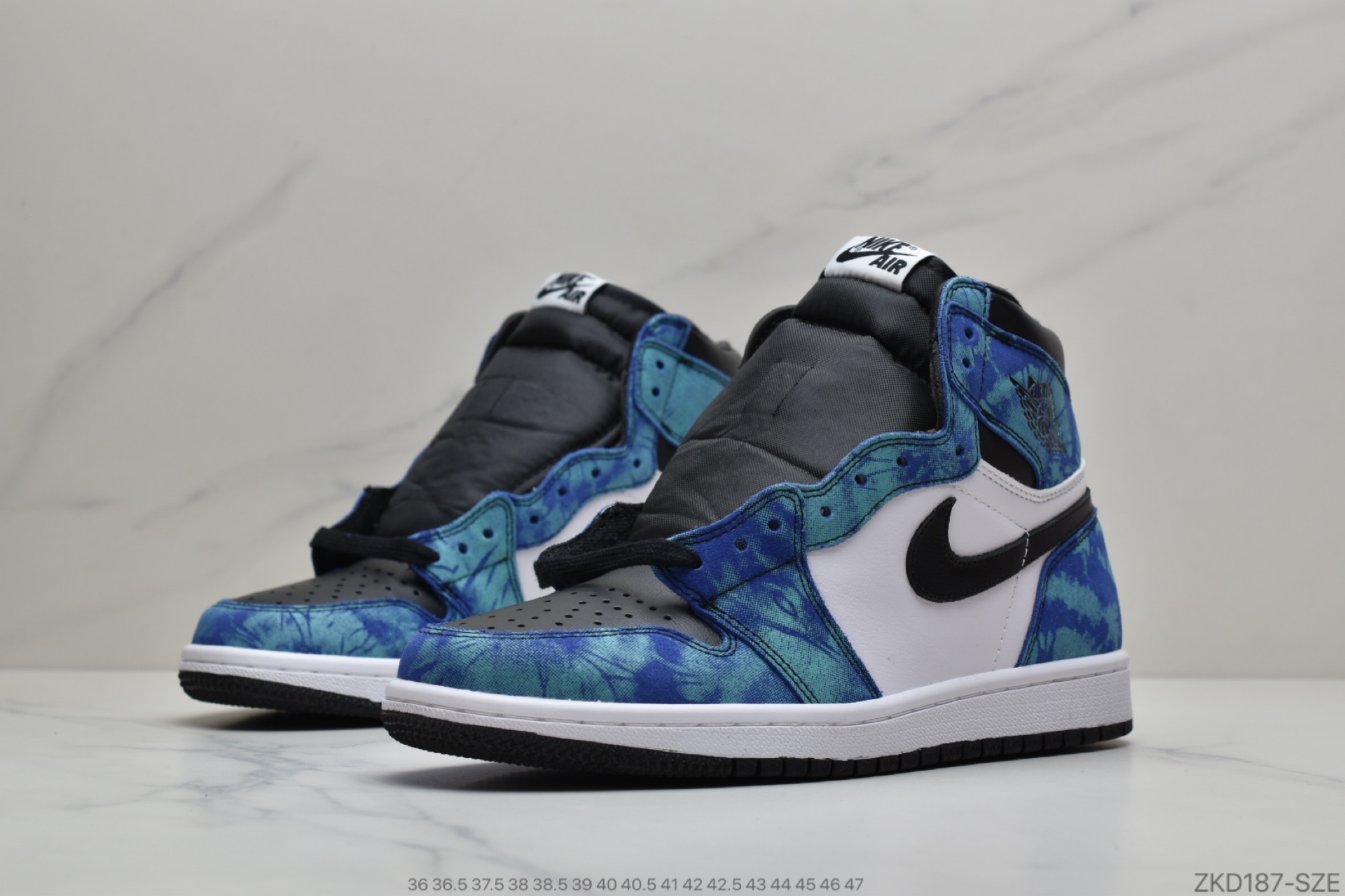 270 公司级 乔丹Air Jordan 1 High OG “Tie-Dye”扎染 CD0461-100