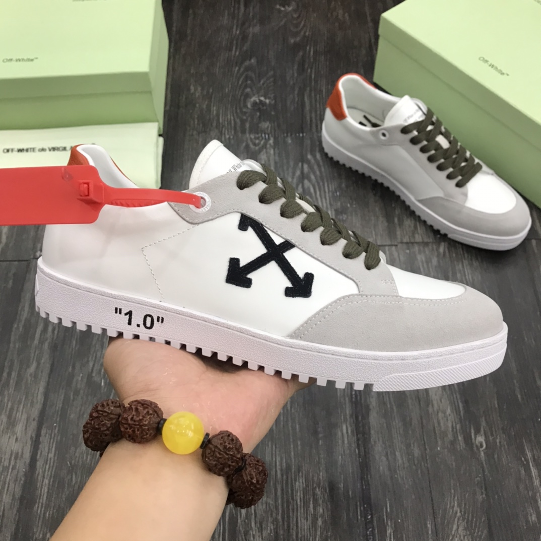P180 [OFF] OFF WHITE OW FW cinturón amarillo blanco flecha negro zapatos de marea de alta en Europa