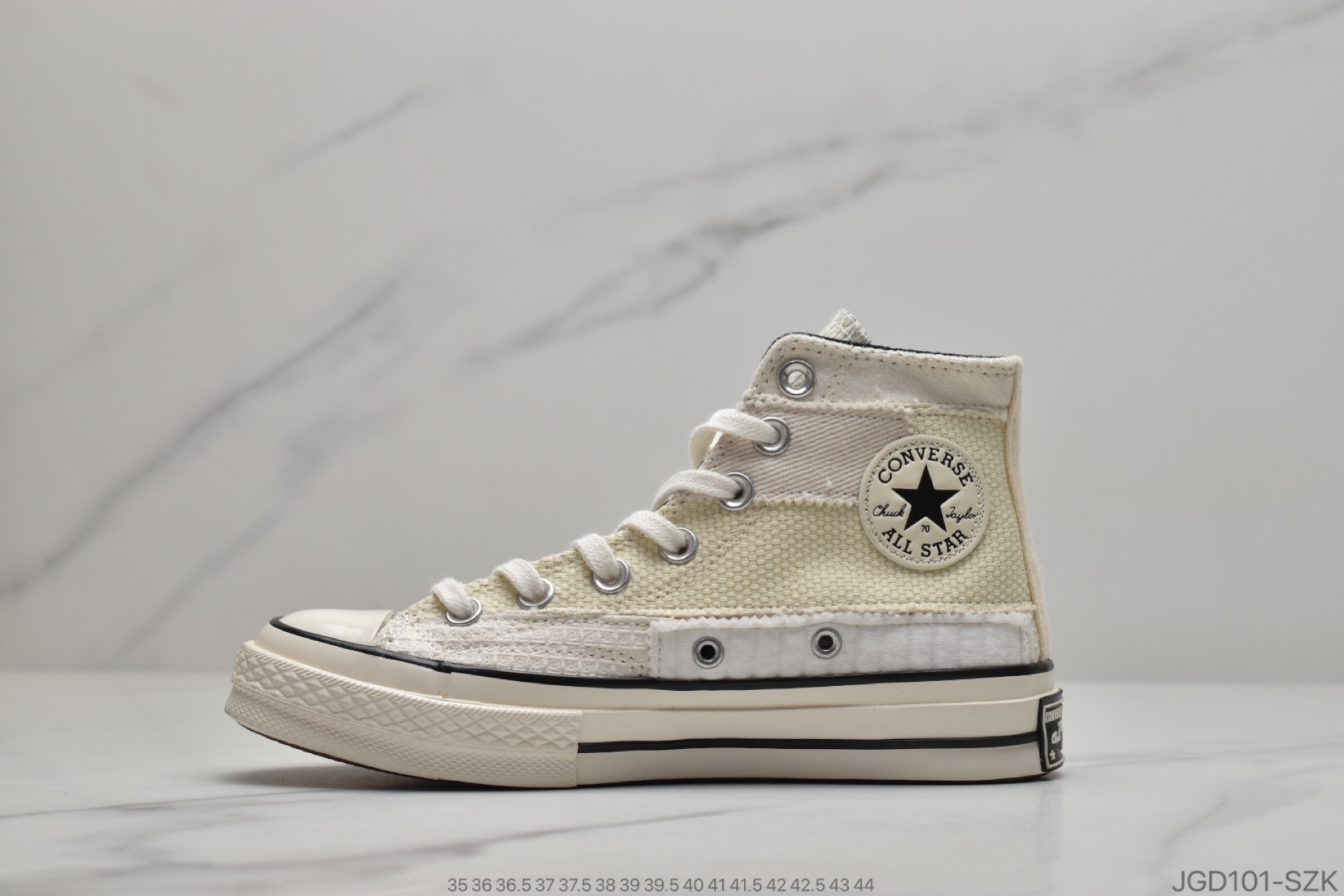 180 匡威Converse 1970 High“White”“拼接双鞋”高帮硫化休闲运动板鞋 167139C