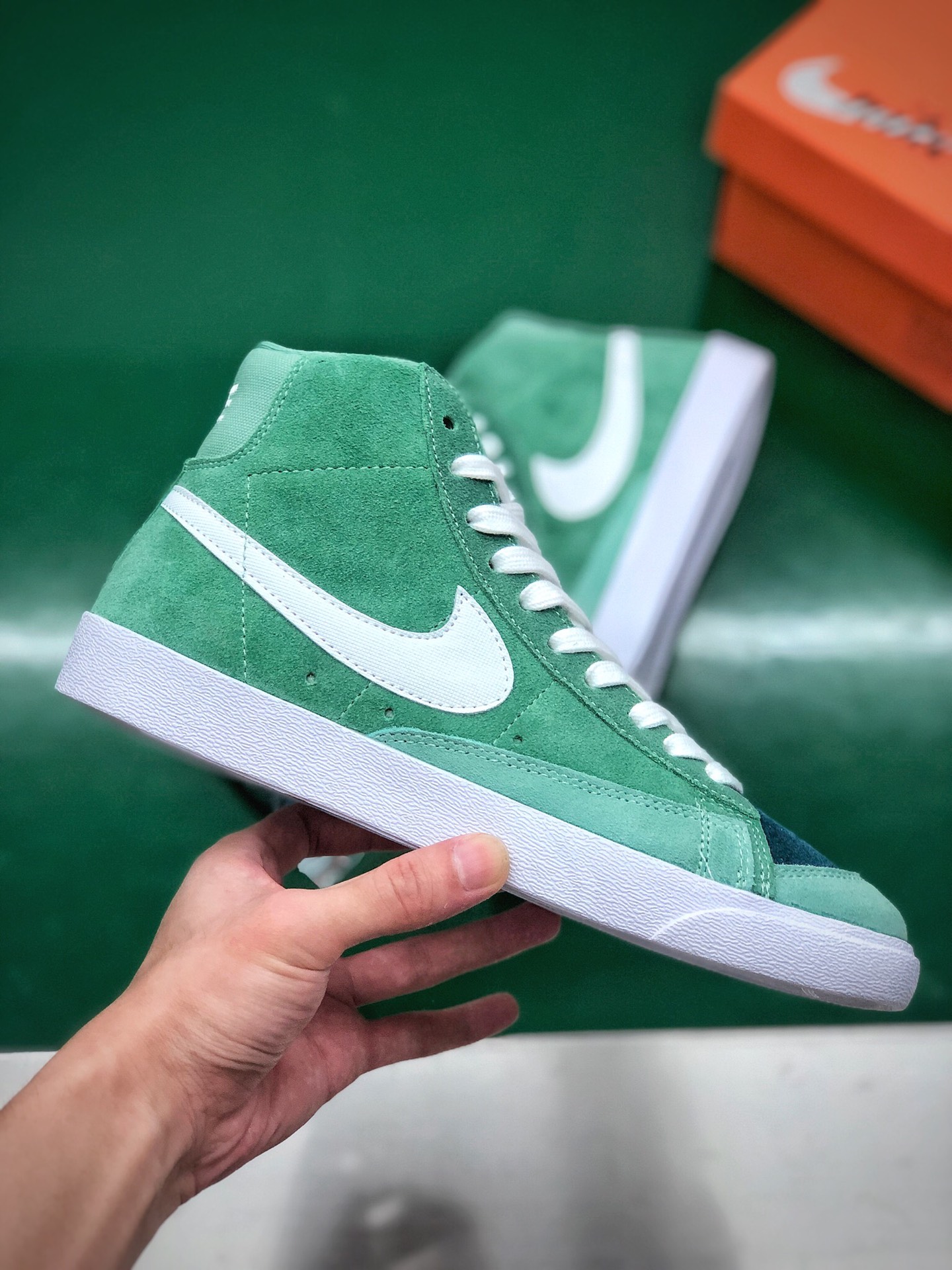 180 公司级 耐克Nike Blazer Mid '1977 Vintage WE 新配色阴阳鞋CZ4609-300
