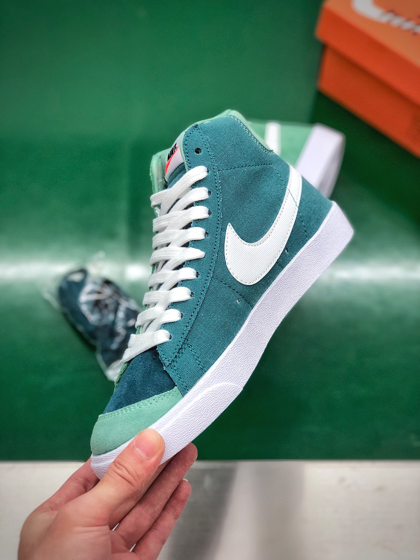 180 公司级 耐克Nike Blazer Mid '1977 Vintage WE 新配色阴阳鞋CZ4609-300