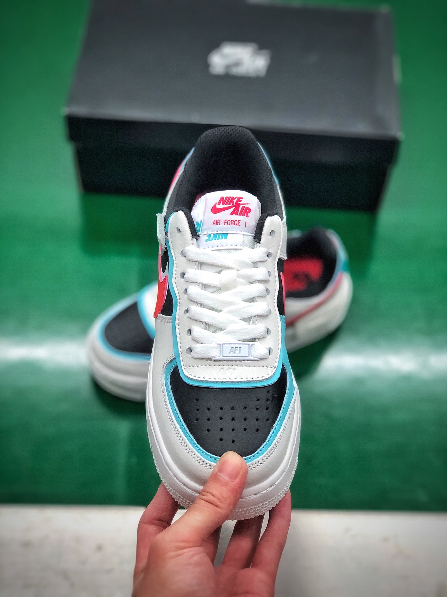 170  Nike Air Force 1 Shadow 全新少女系解构主义设计 DA4291-100