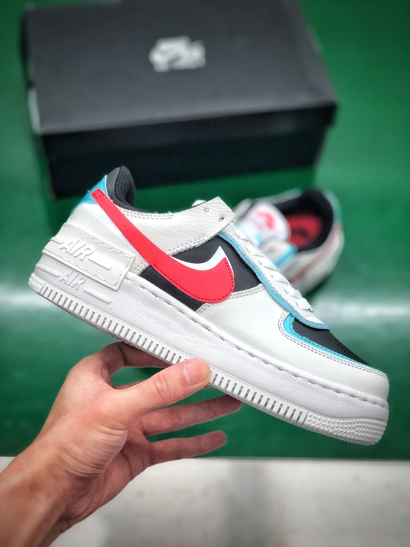 170  Nike Air Force 1 Shadow 全新少女系解构主义设计 DA4291-100