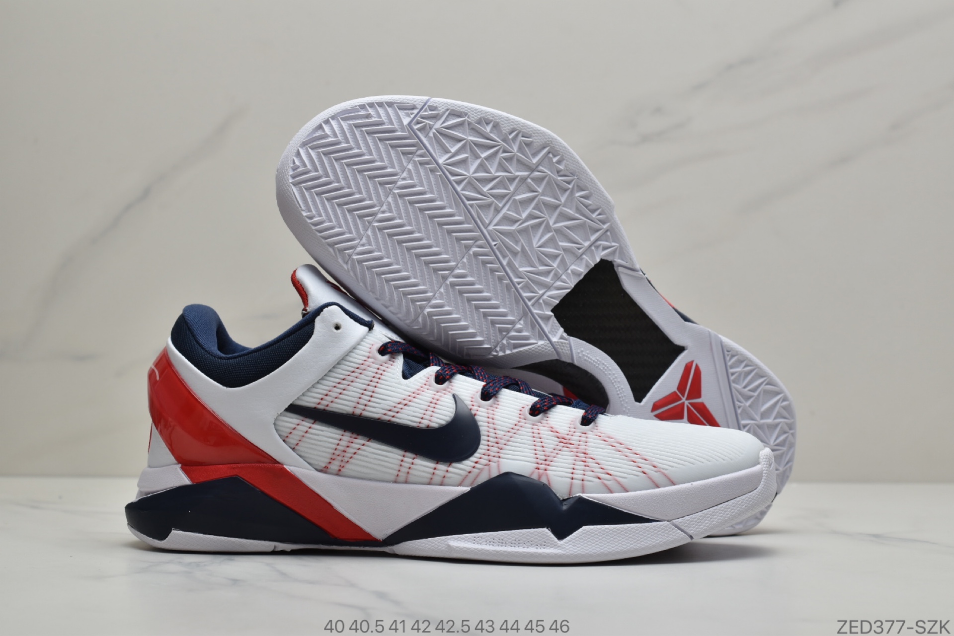 260 公司级耐克NIKE ZOOM KOBE VII 科比7代 奥运版 488371-102