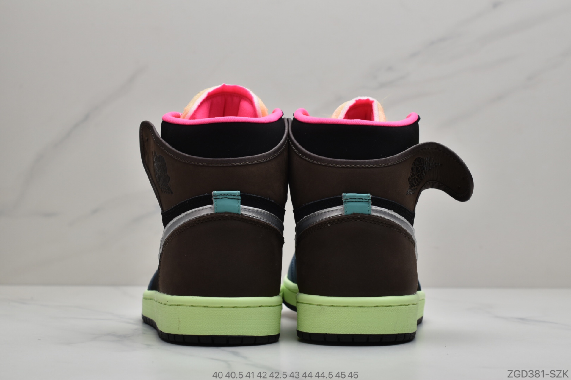 290 公司级Nike AirJordan 1 AJ1拼色糖果 555088-201