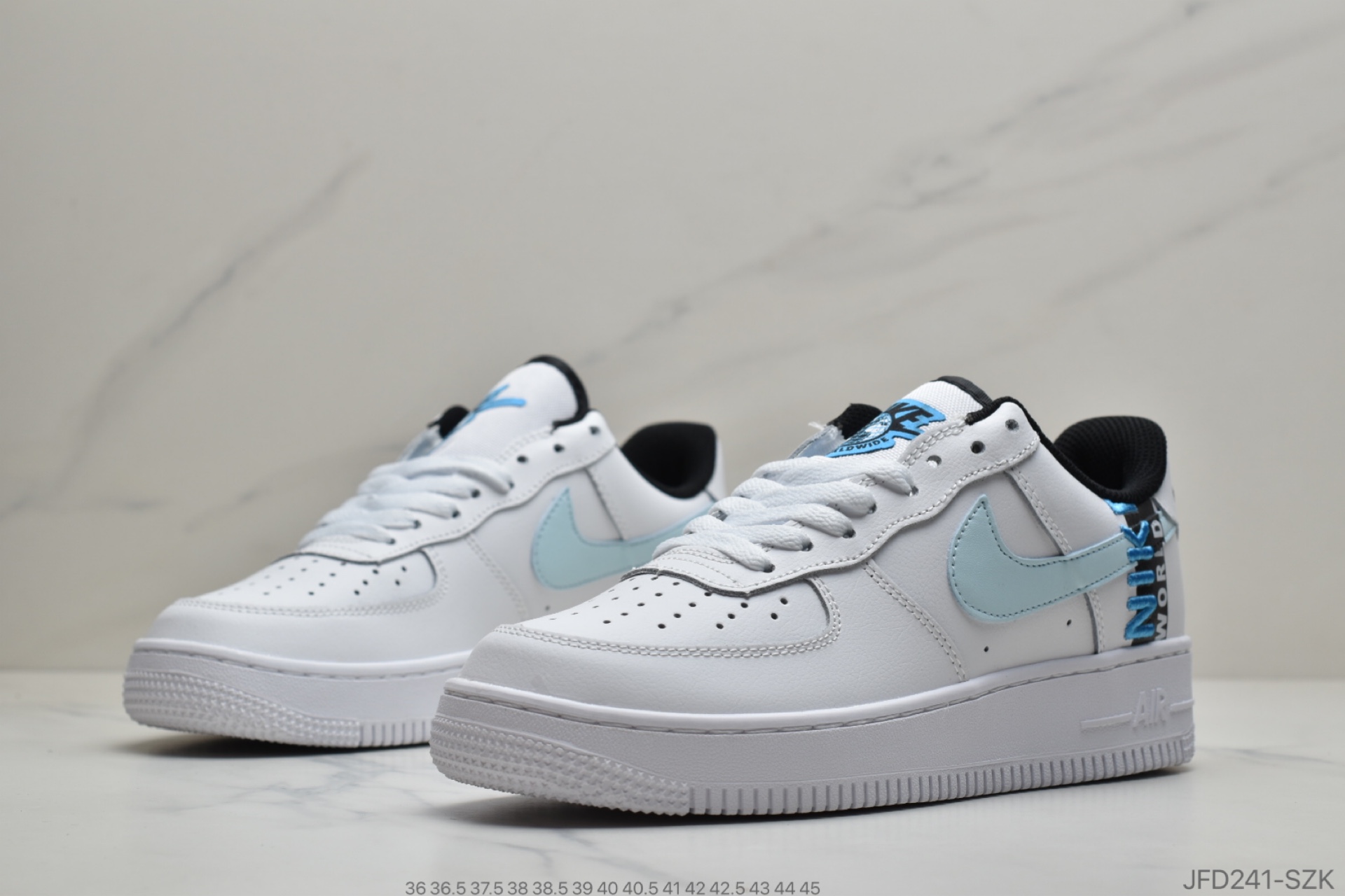 170 “皮革白柚红光荧绿钩子”Nike Air Force 1 系列 CK6924-101