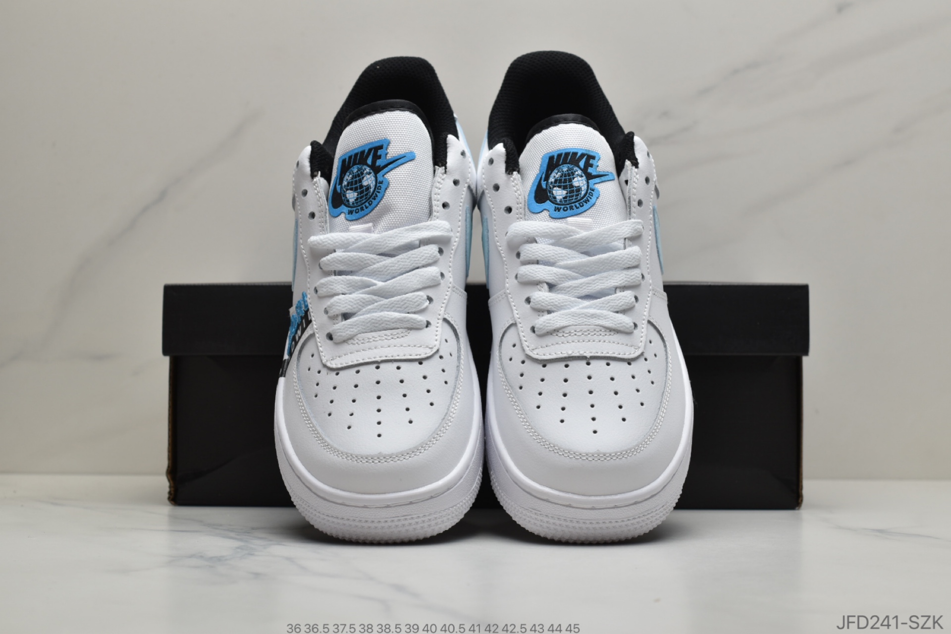 170 “皮革白柚红光荧绿钩子”Nike Air Force 1 系列 CK6924-101