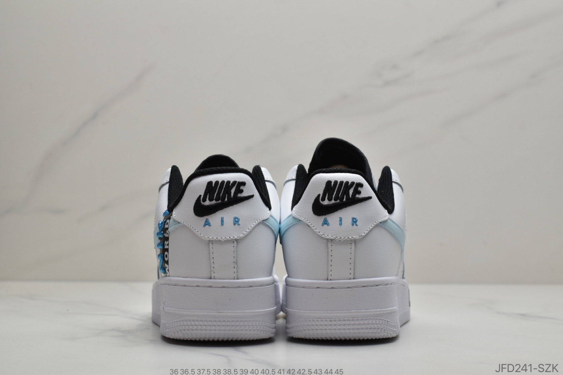 170 “皮革白柚红光荧绿钩子”Nike Air Force 1 系列 CK6924-101