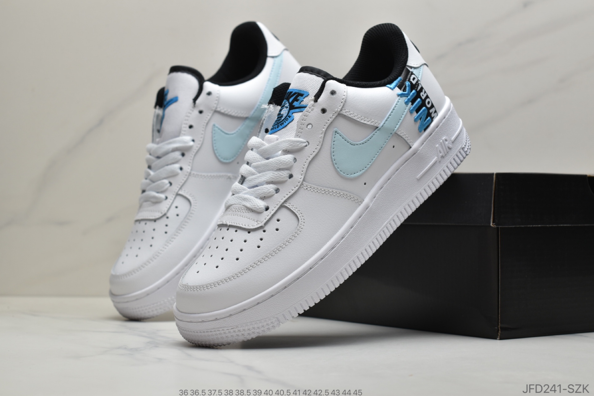 170 “皮革白柚红光荧绿钩子”Nike Air Force 1 系列 CK6924-101