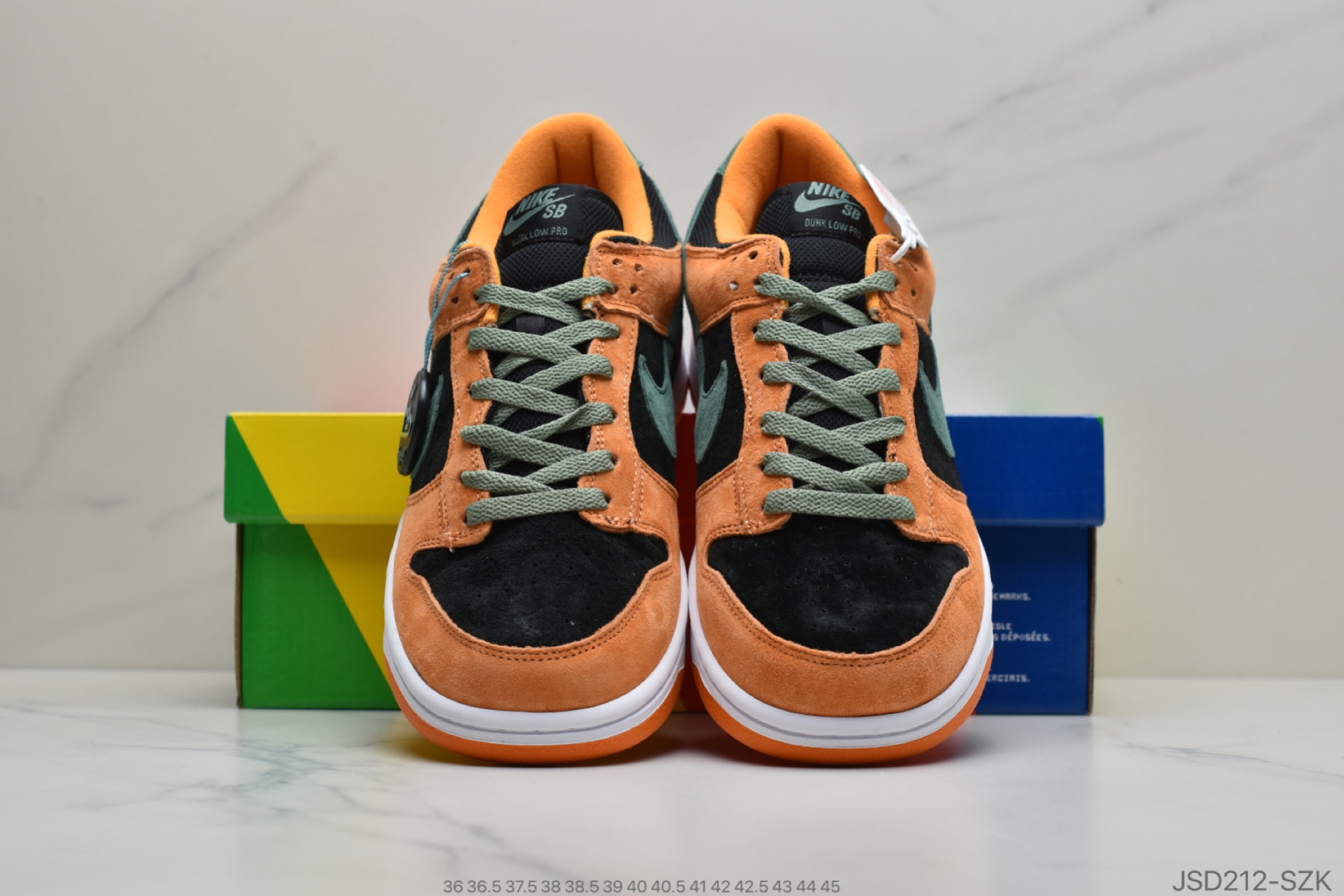 200 公司级Nike SB Dunk Low SP 芬达配色 头层低帮休闲运动板鞋CU1727
