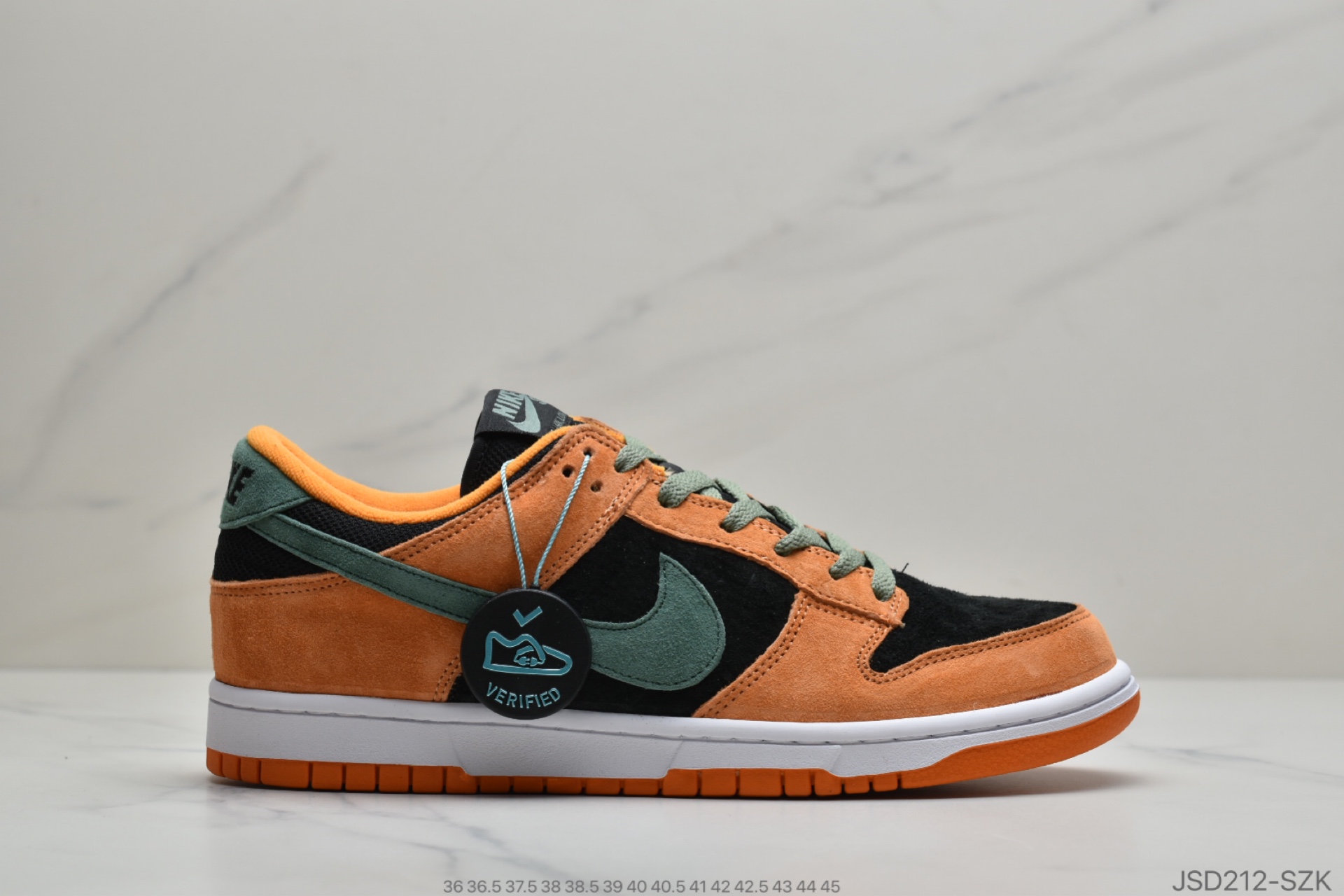 200 公司级Nike SB Dunk Low SP 芬达配色 头层低帮休闲运动板鞋CU1727