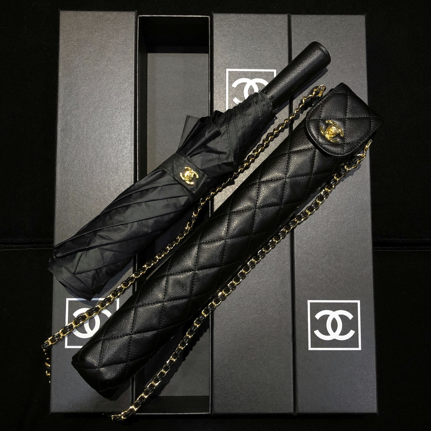 Vintage Chanel Umbrella - Comprehensive