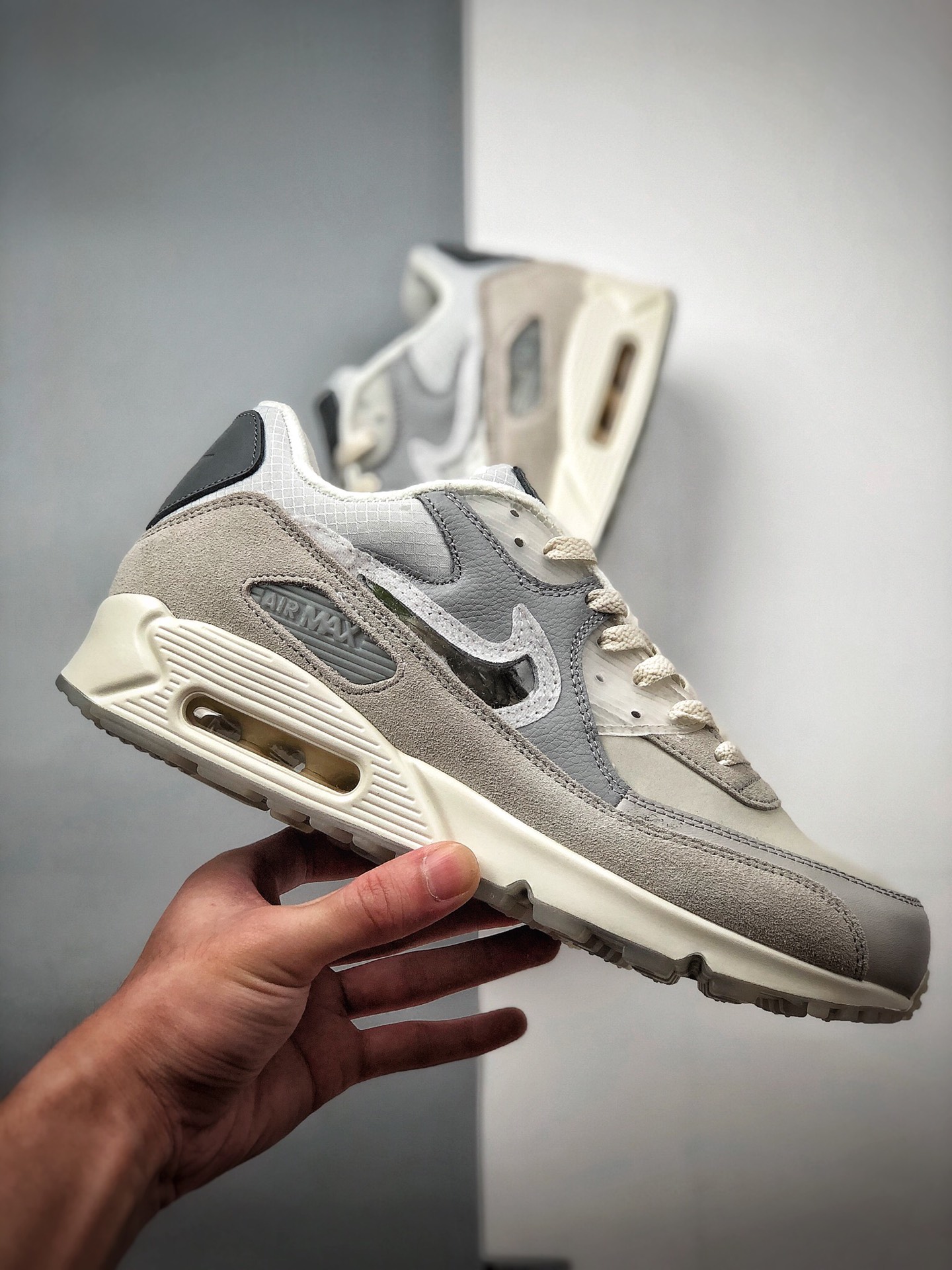 270 Nike Air max 90 ”The Basement” 小窗口气垫休闲运动鞋 CI9111-002