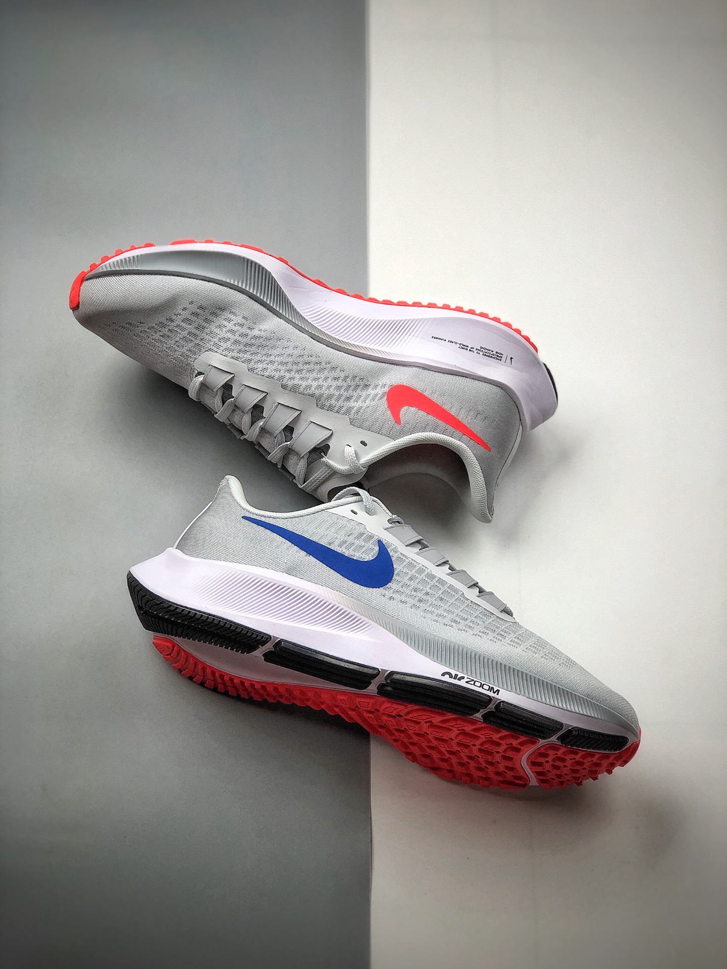 180  Nike Zoom Pegasus 37 登月37 透气缓震疾速跑鞋BQ9646-006
