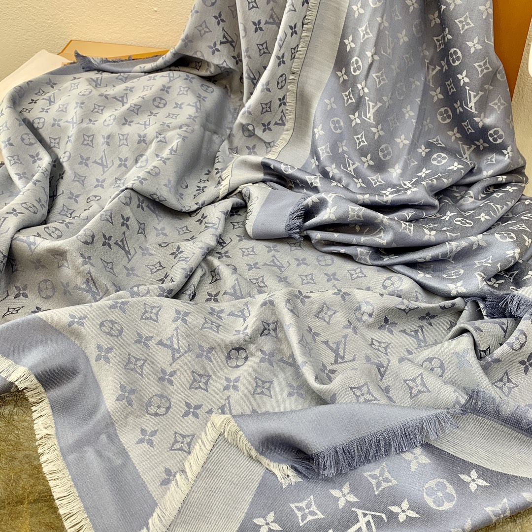 LV路易威登Monogram Denim披肩M71378 M71382 M71330 M71329 M72412 M72046 M72273