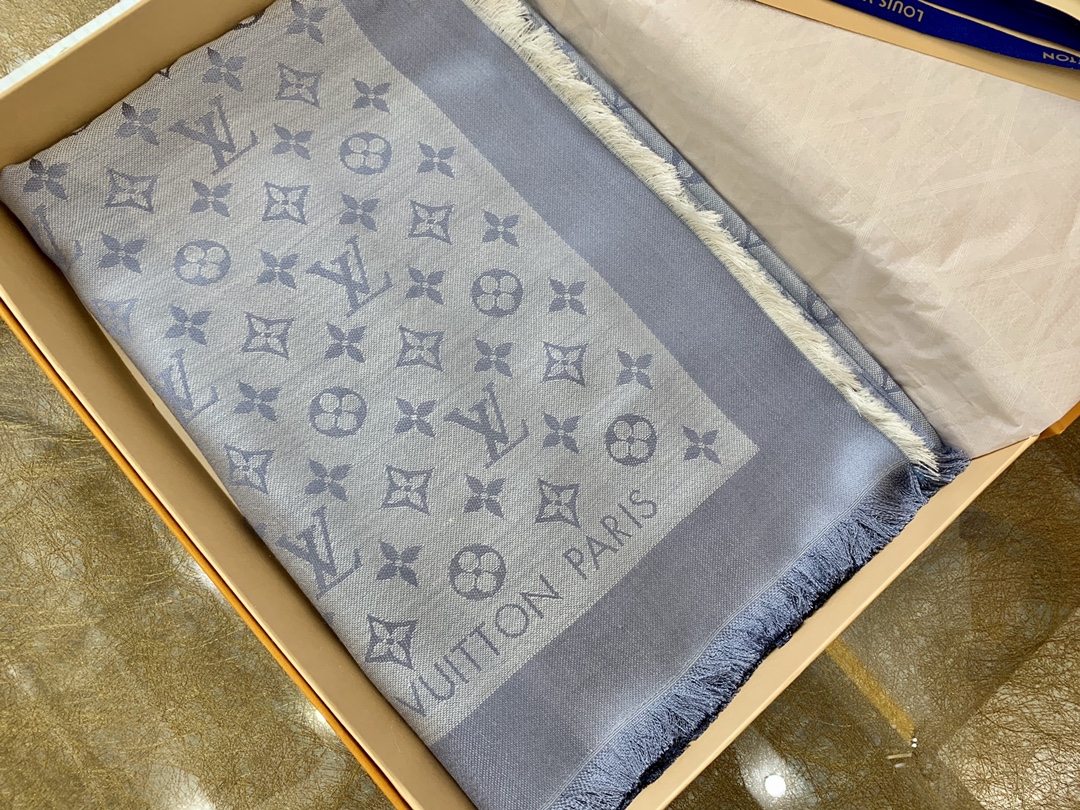 LV路易威登Monogram Denim披肩M71378 M71382 M71330 M71329 M72412 M72046 M72273
