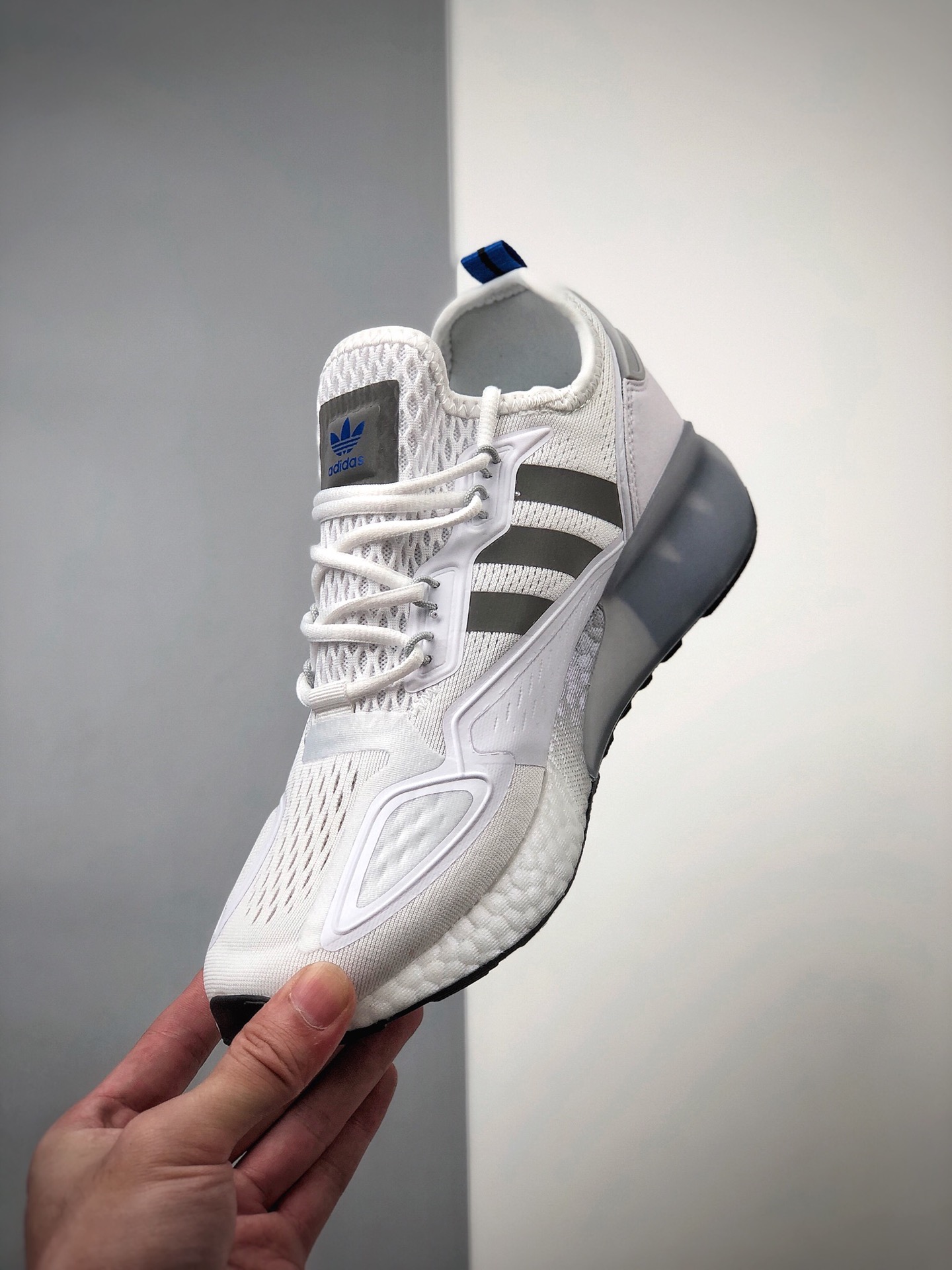 180  公司级真爆 阿迪达斯/Adidas Originals ZX 2K Boost 全新爆米花缓震休闲运动跑鞋