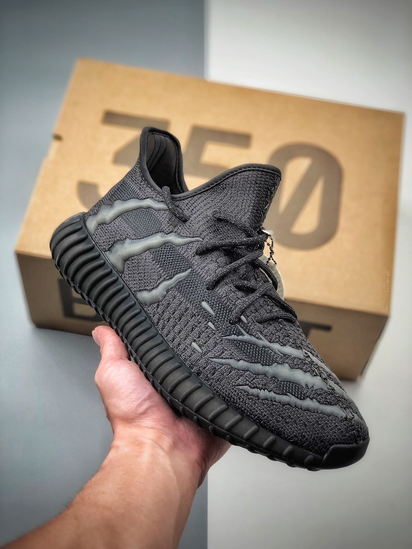 290 Adidas YEEZY BOOST 350V2水滴夜光满天星系列加入反光闪耀KPL