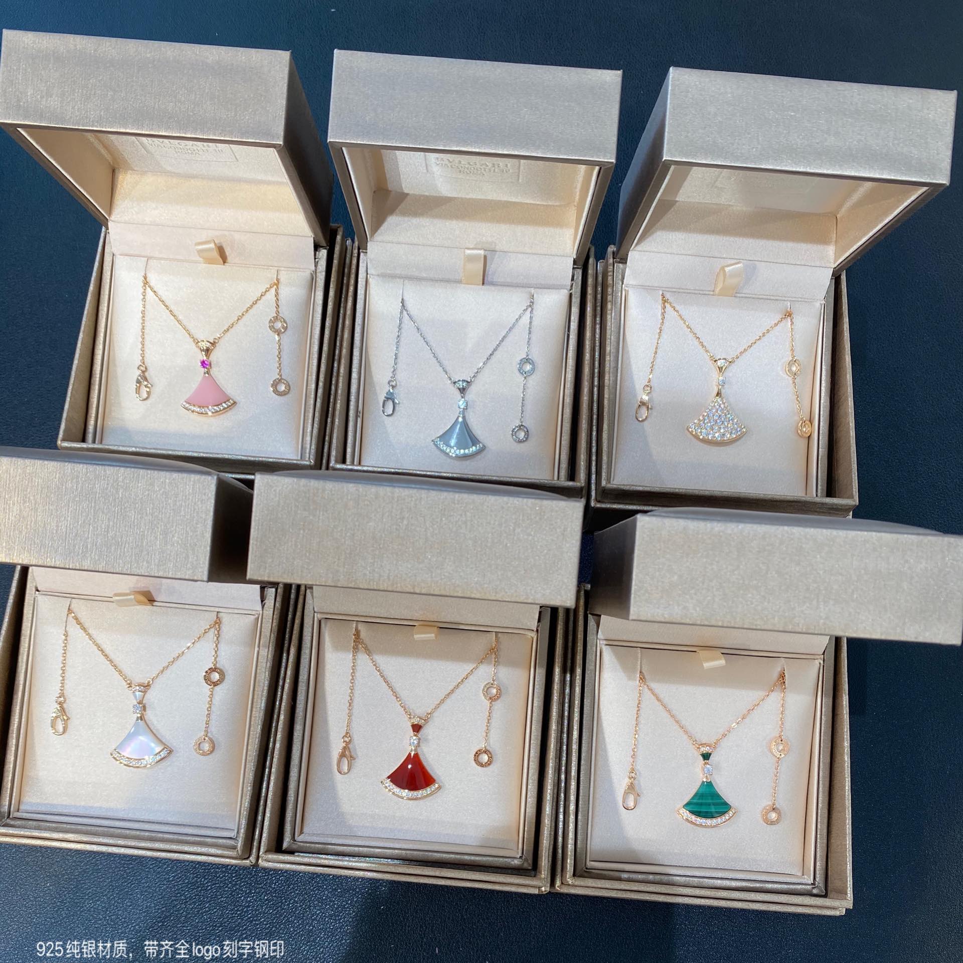 NO:602614,Bvlgari high-quality sterling silver material, word-of-mouth model, large diva'dream skirt necklace, real shot, Bvlgari necklace, bvlgari, skirts, necklace, pure silver19860909宝格丽高品质纯银材质 口碑款,大号diva'dream裙子项链 实拍,宝格丽项链,bvlgari,skirts,necklace,pure silver,Jewelry