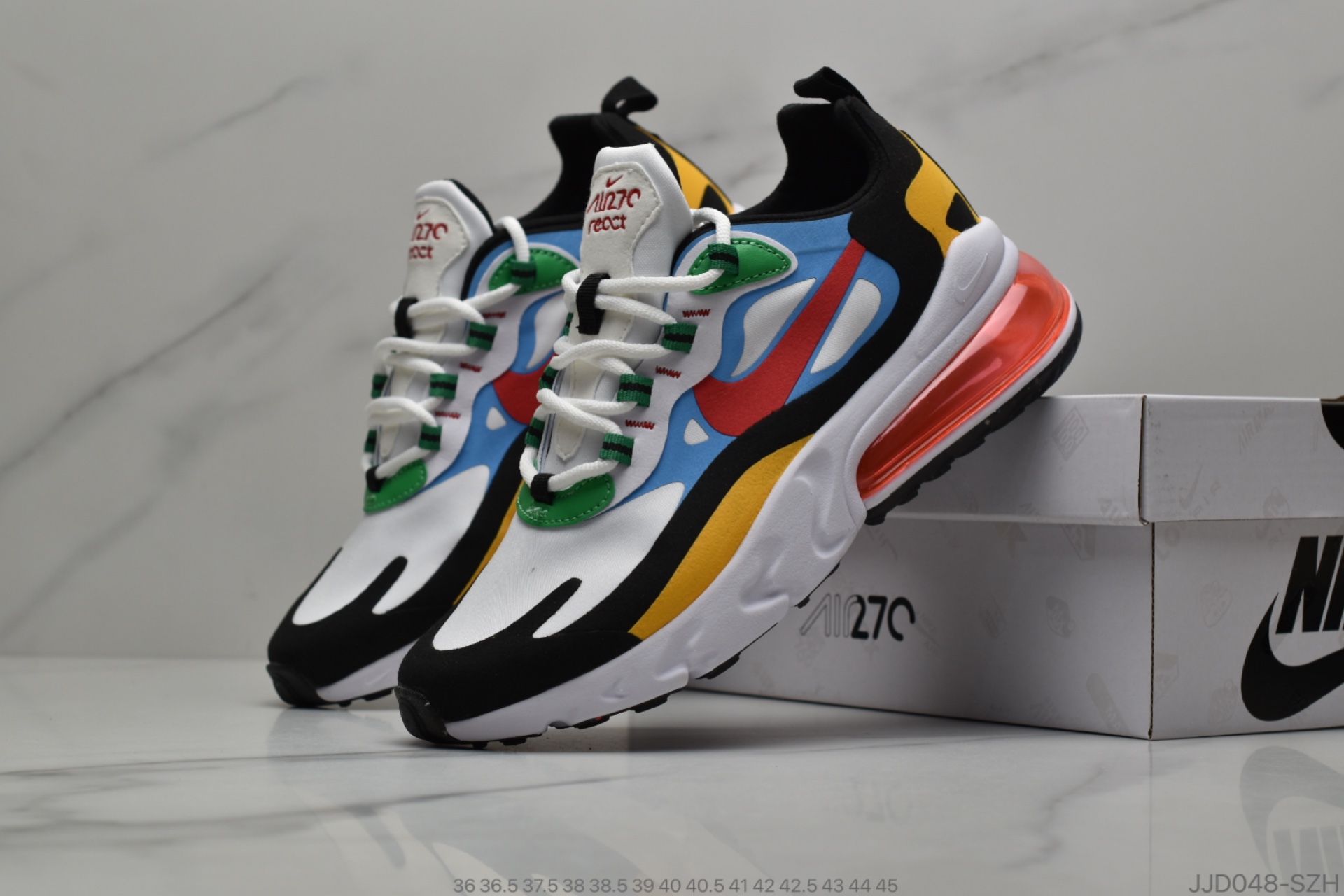 130 公司级Nike Air Max 270 React Bauhaus”学派DB5927-161