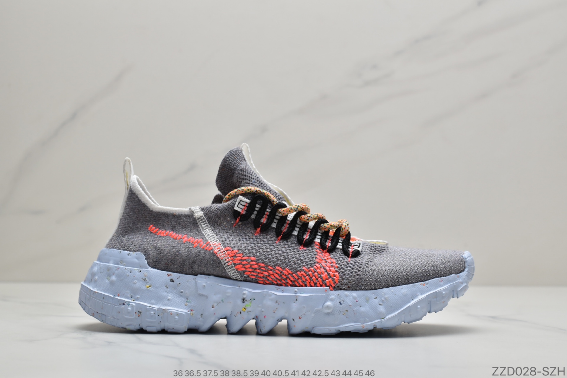 250 公司级耐克Nike Space Hippie 01 环保回收系列 CQ3986-001