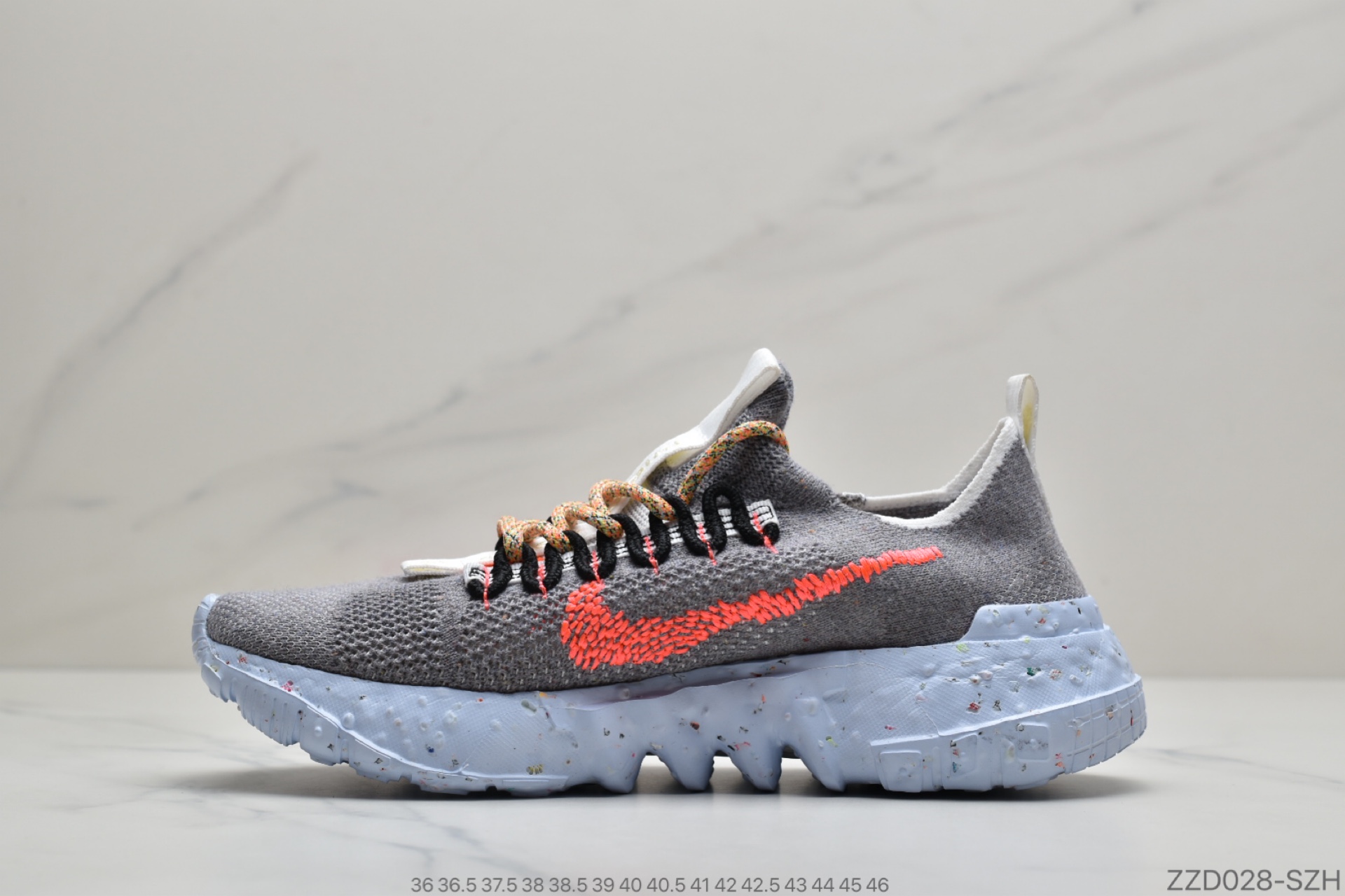 250 公司级耐克Nike Space Hippie 01 环保回收系列 CQ3986-001