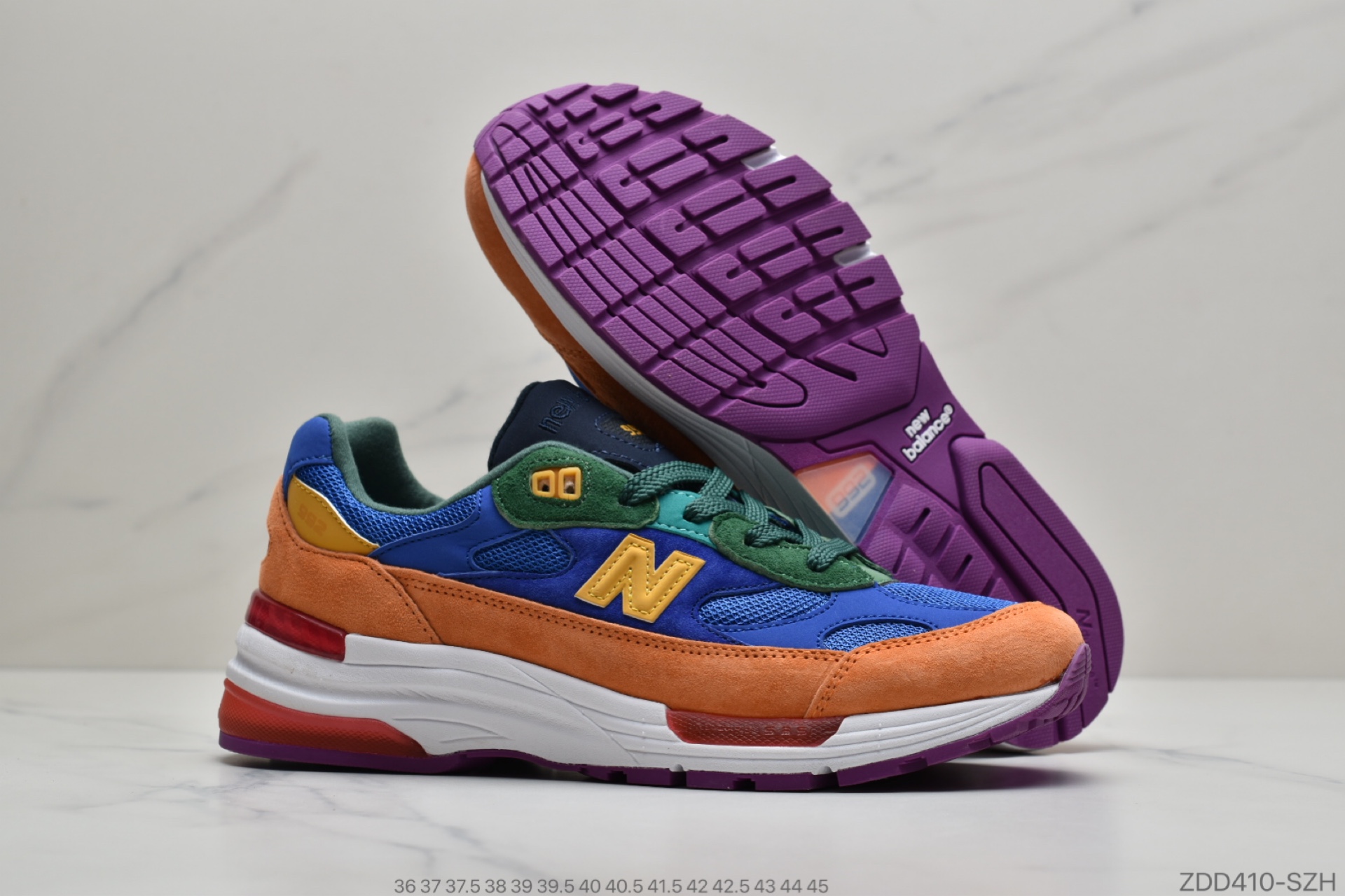 230 BKAPS x New Balance新百伦NB Made in USA M992系列美产血统经典复古休闲运动百搭老爹跑步鞋M992TN/WT/BL