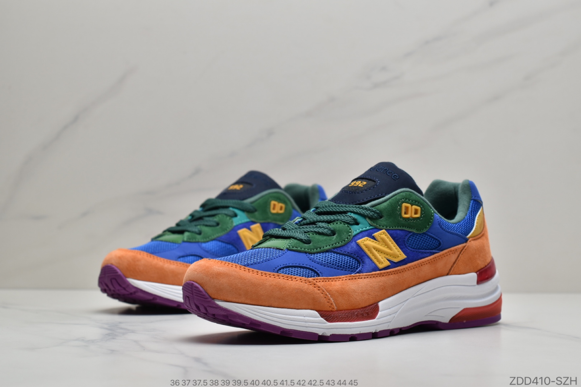 230 BKAPS x New Balance新百伦NB Made in USA M992系列美产血统经典复古休闲运动百搭老爹跑步鞋M992TN/WT/BL